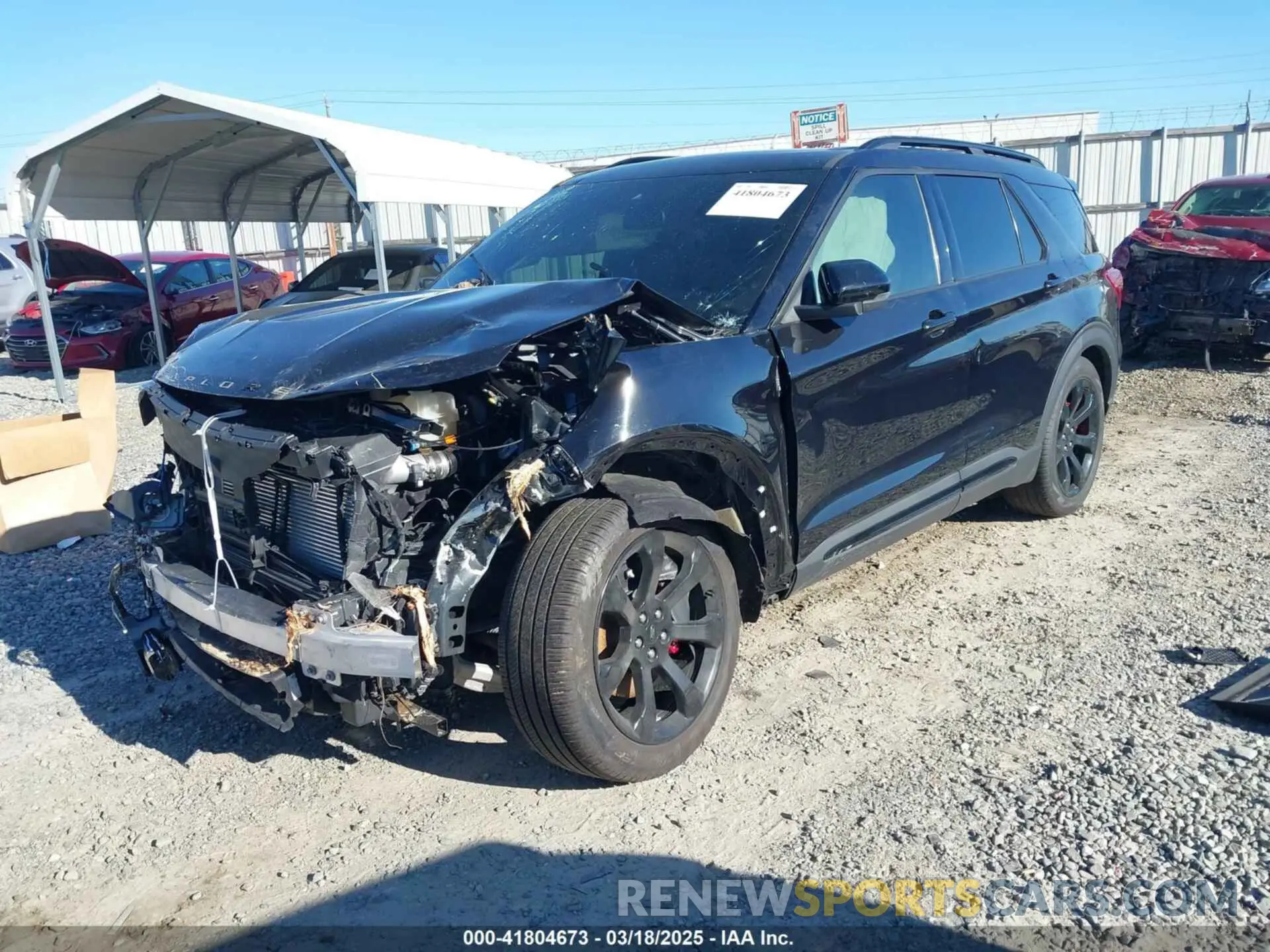 2 Фотография поврежденного автомобиля 1FM5K8GC1LGA33613 FORD EXPLORER 2020