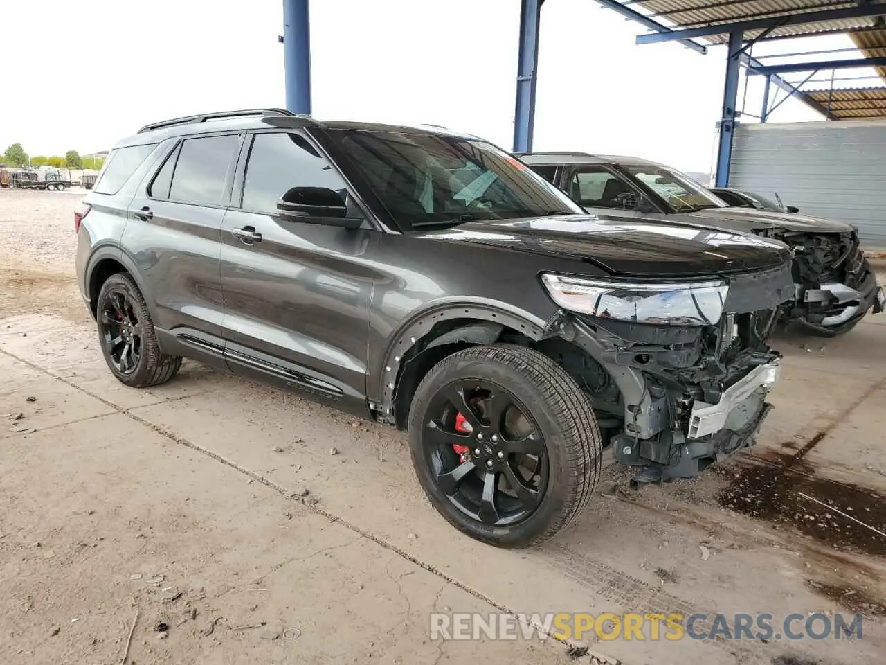 4 Photograph of a damaged car 1FM5K8GC1LGB29418 FORD EXPLORER 2020