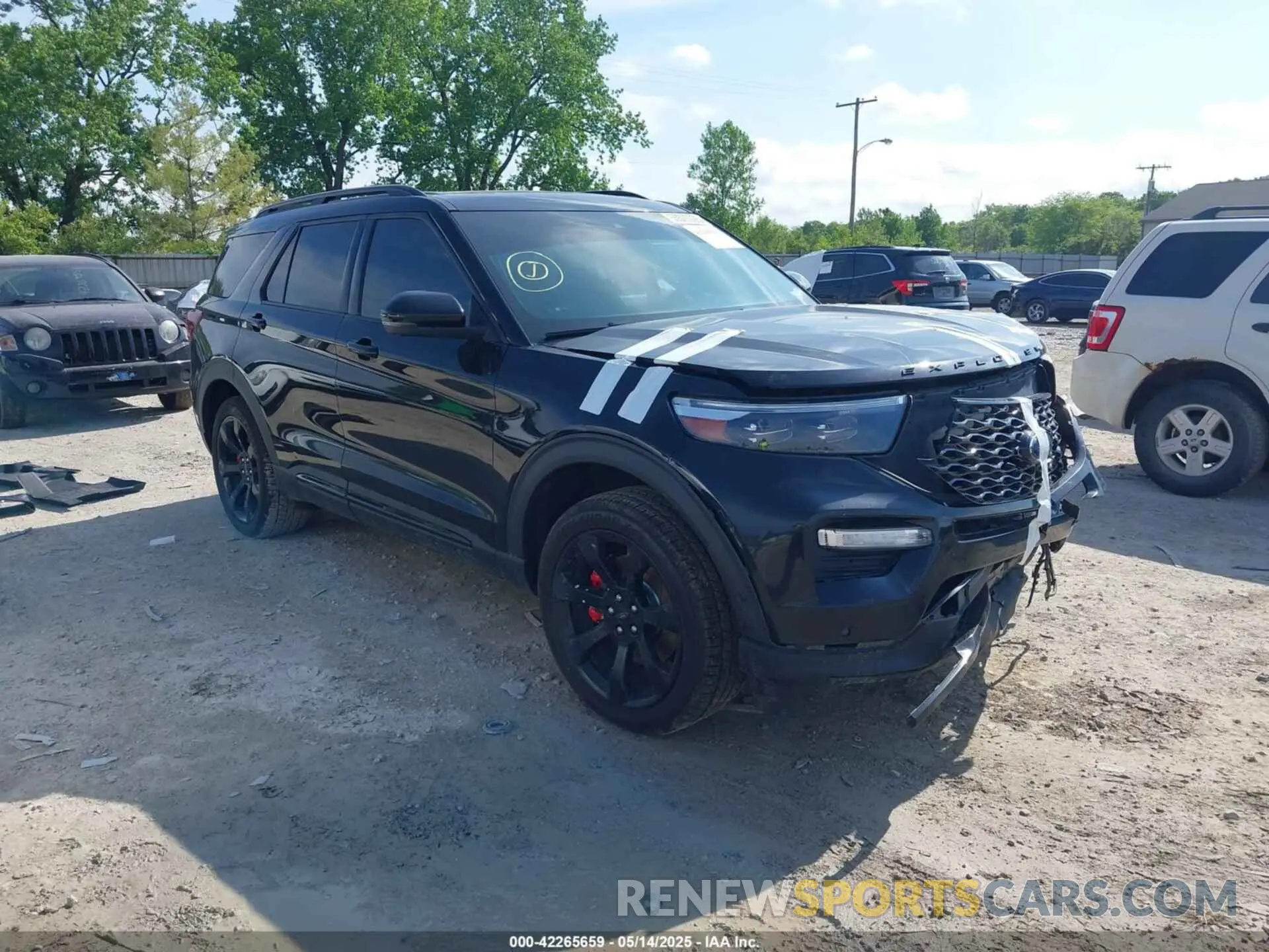 1 Photograph of a damaged car 1FM5K8GC5LGB57884 FORD EXPLORER 2020