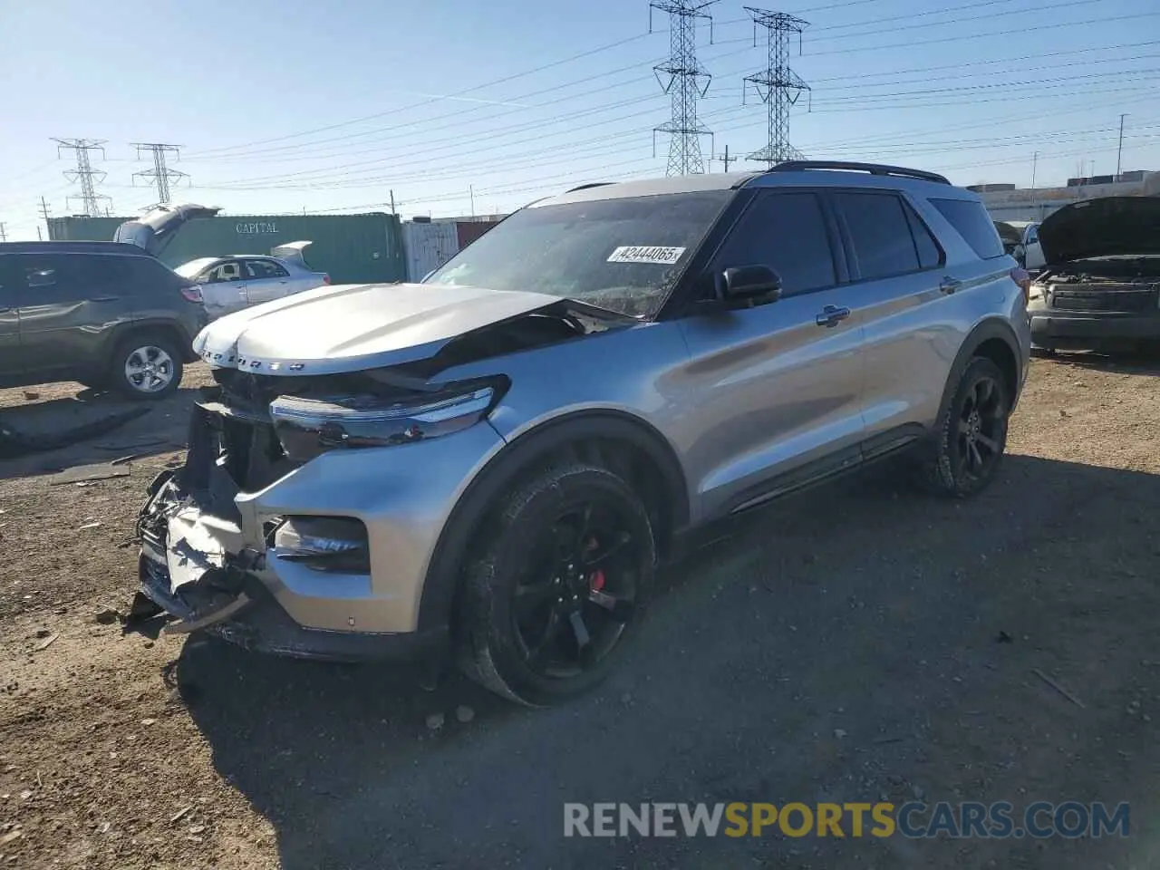 1 Фотография поврежденного автомобиля 1FM5K8GC6LGC76687 FORD EXPLORER 2020
