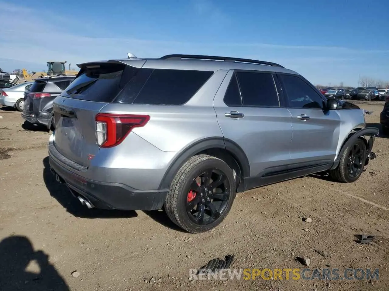 3 Фотография поврежденного автомобиля 1FM5K8GC6LGC76687 FORD EXPLORER 2020