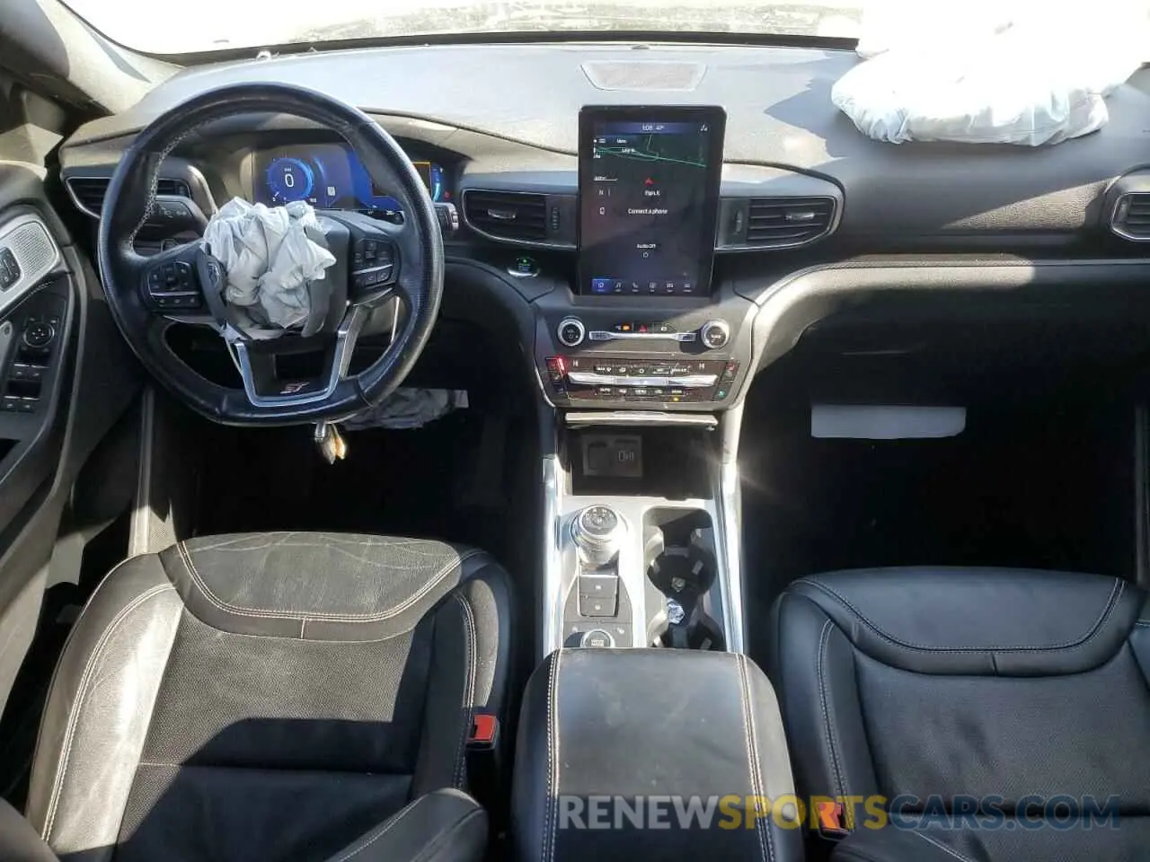 8 Фотография поврежденного автомобиля 1FM5K8GC6LGC76687 FORD EXPLORER 2020