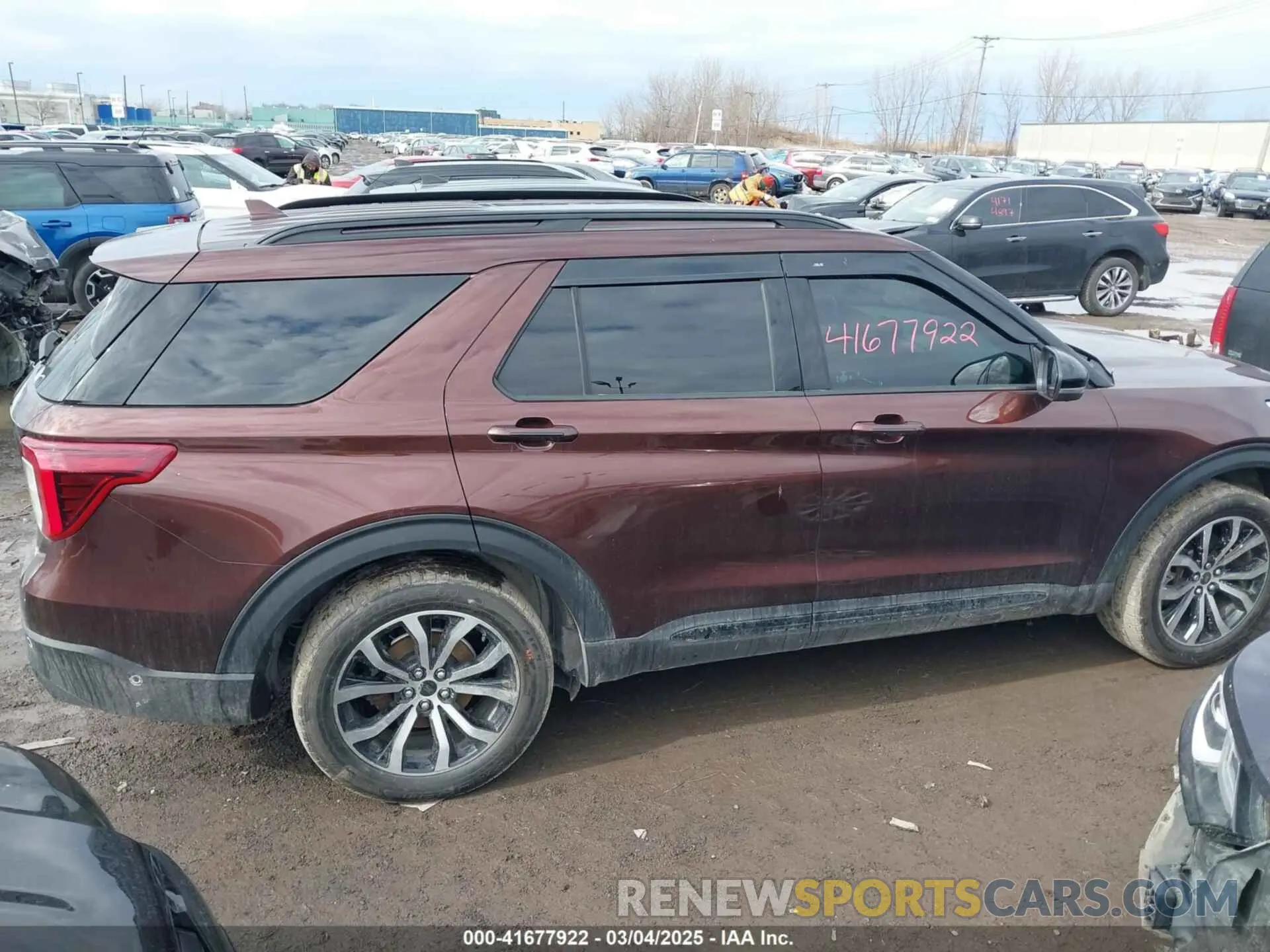 13 Photograph of a damaged car 1FM5K8GC7LGC07801 FORD EXPLORER 2020