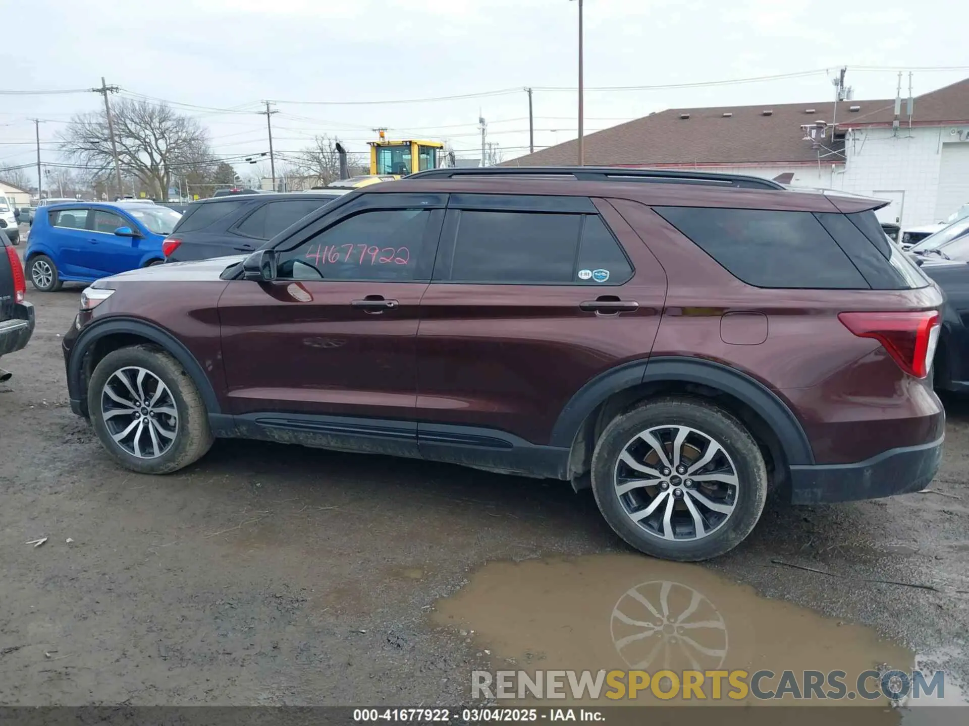 14 Photograph of a damaged car 1FM5K8GC7LGC07801 FORD EXPLORER 2020