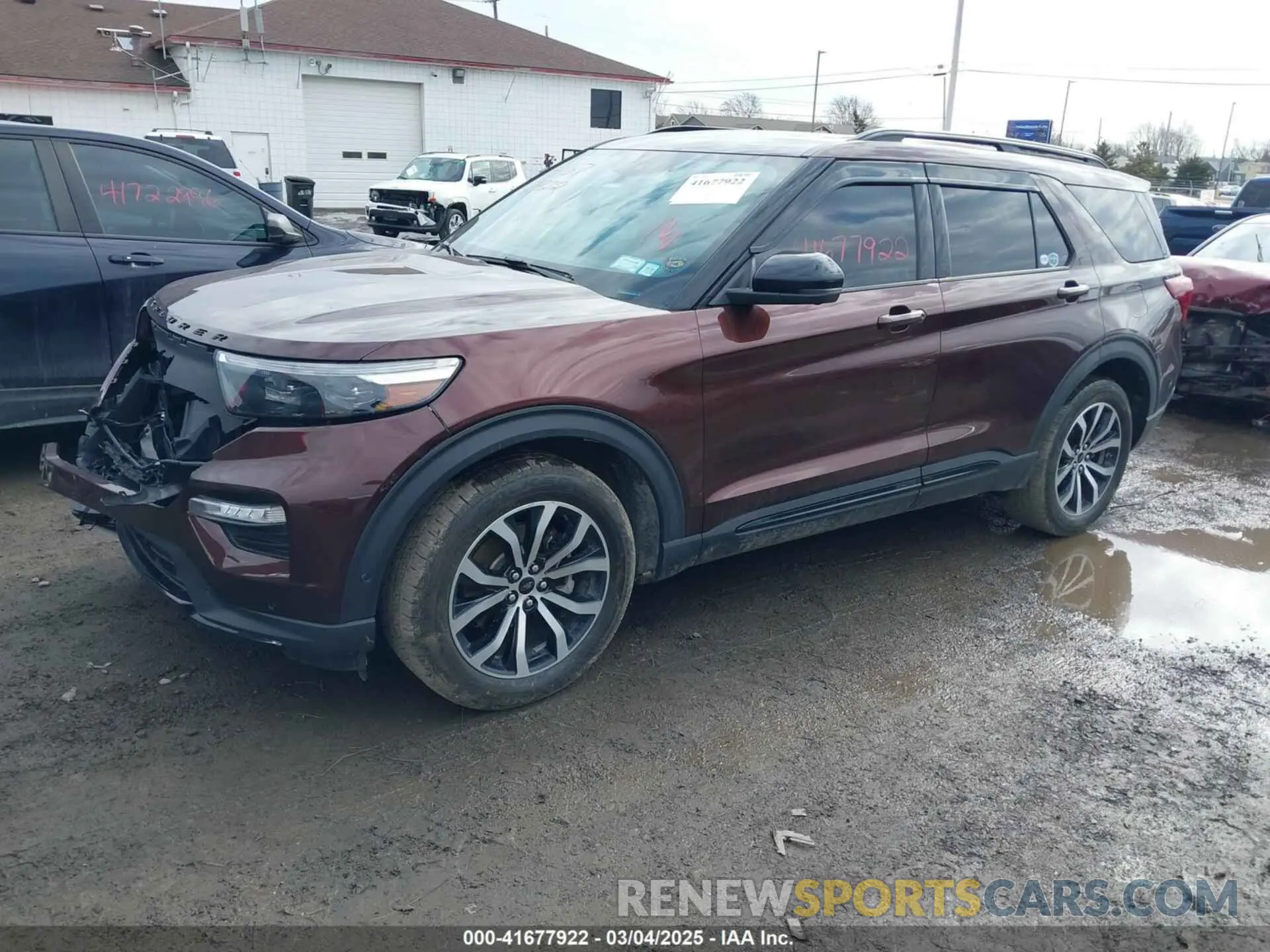 2 Photograph of a damaged car 1FM5K8GC7LGC07801 FORD EXPLORER 2020