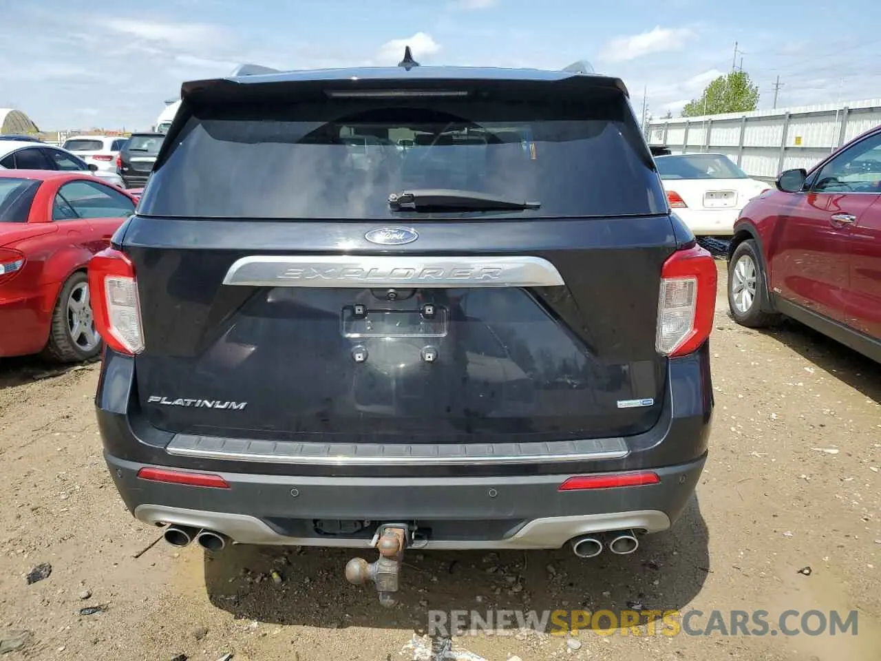 6 Фотография поврежденного автомобиля 1FM5K8HC0LGC74352 FORD EXPLORER 2020