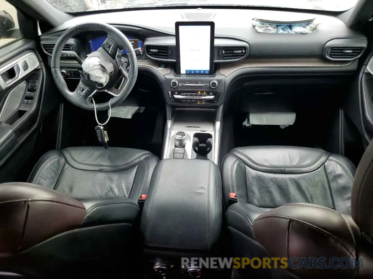 8 Фотография поврежденного автомобиля 1FM5K8HC1LGA26482 FORD EXPLORER 2020