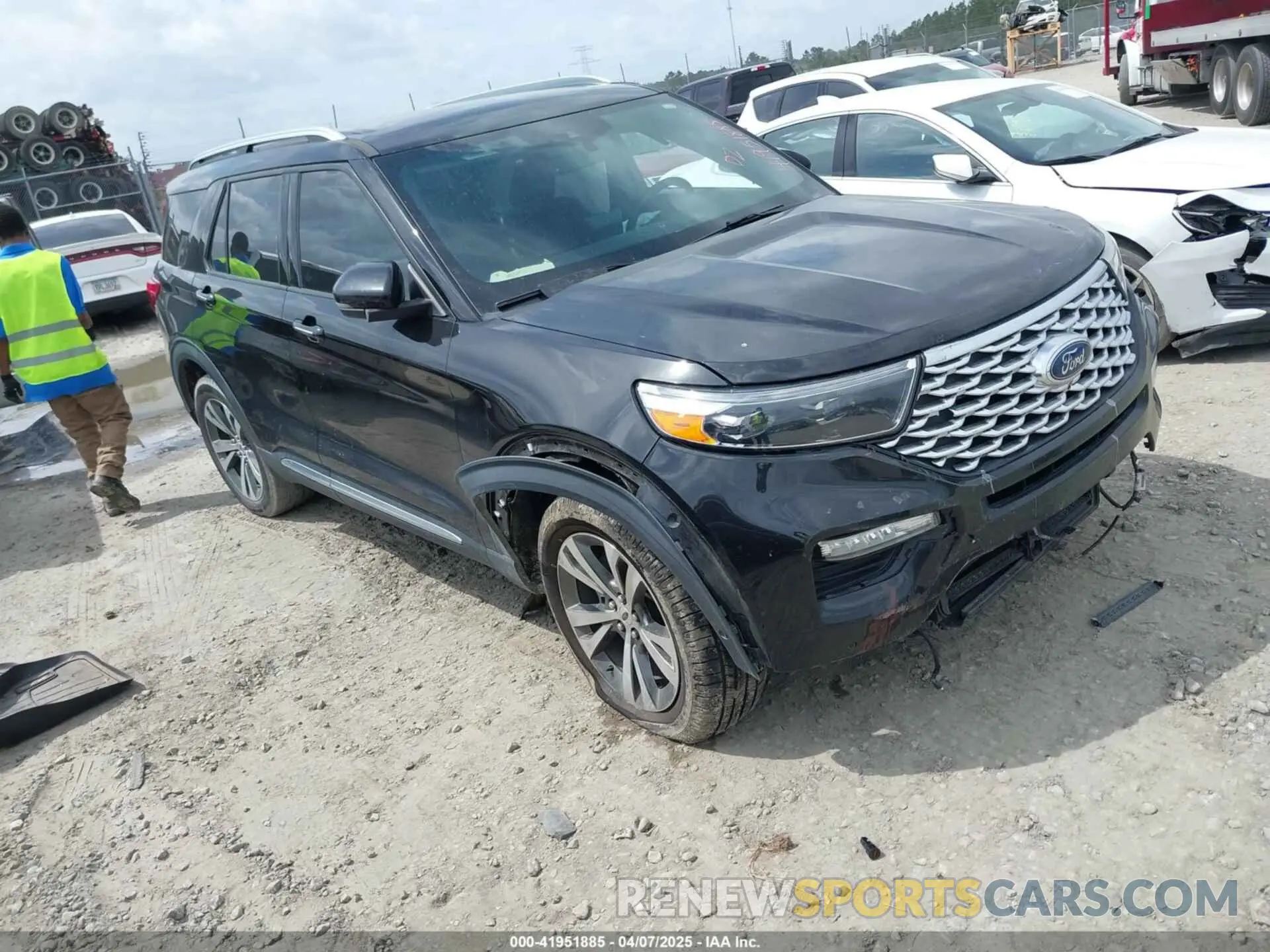 1 Photograph of a damaged car 1FM5K8HC1LGB33273 FORD EXPLORER 2020