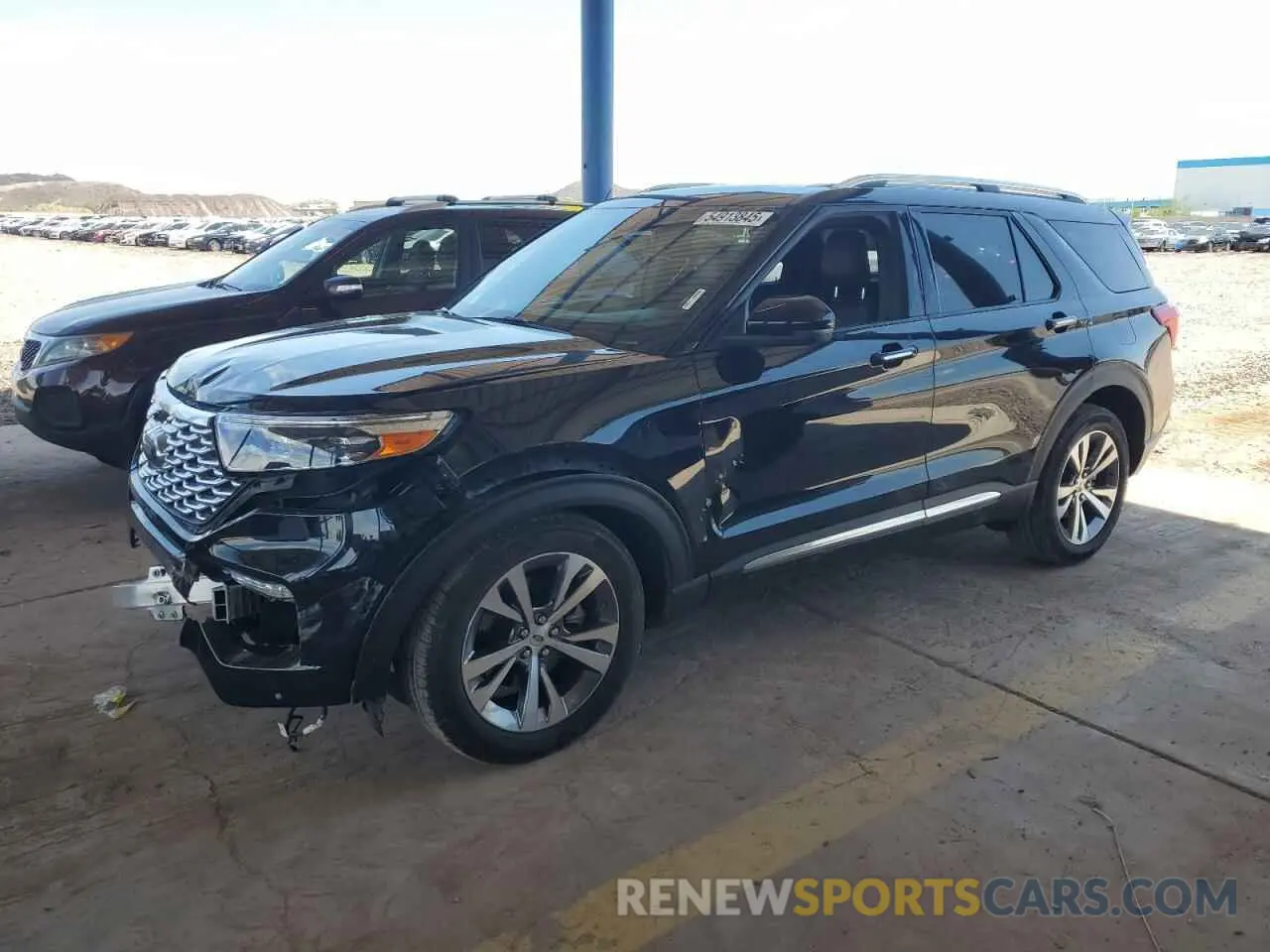 1 Photograph of a damaged car 1FM5K8HC2LGA06094 FORD EXPLORER 2020
