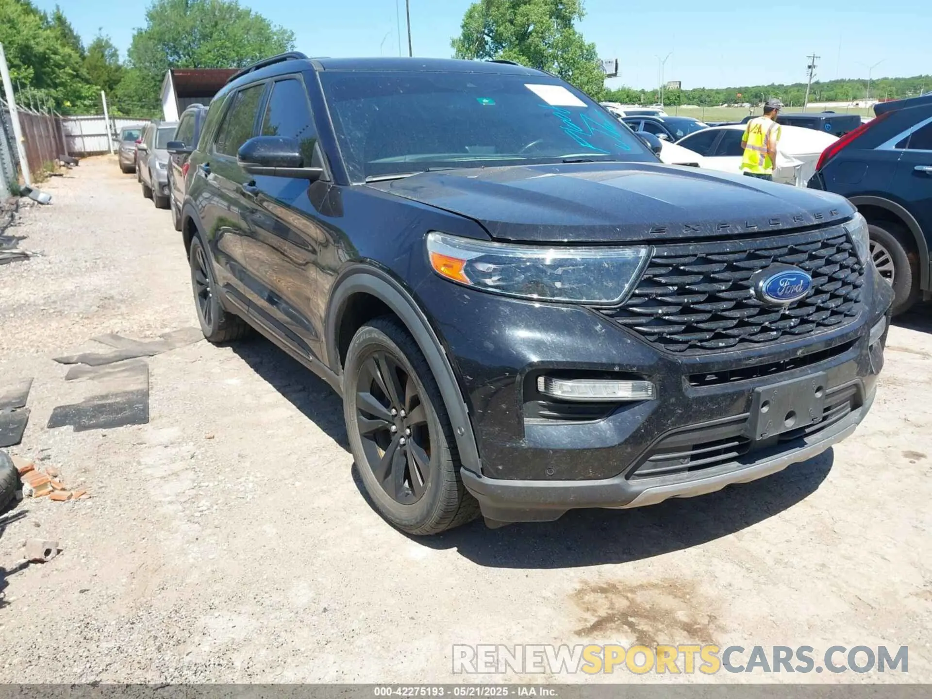1 Photograph of a damaged car 1FM5K8HC3LGA27083 FORD EXPLORER 2020