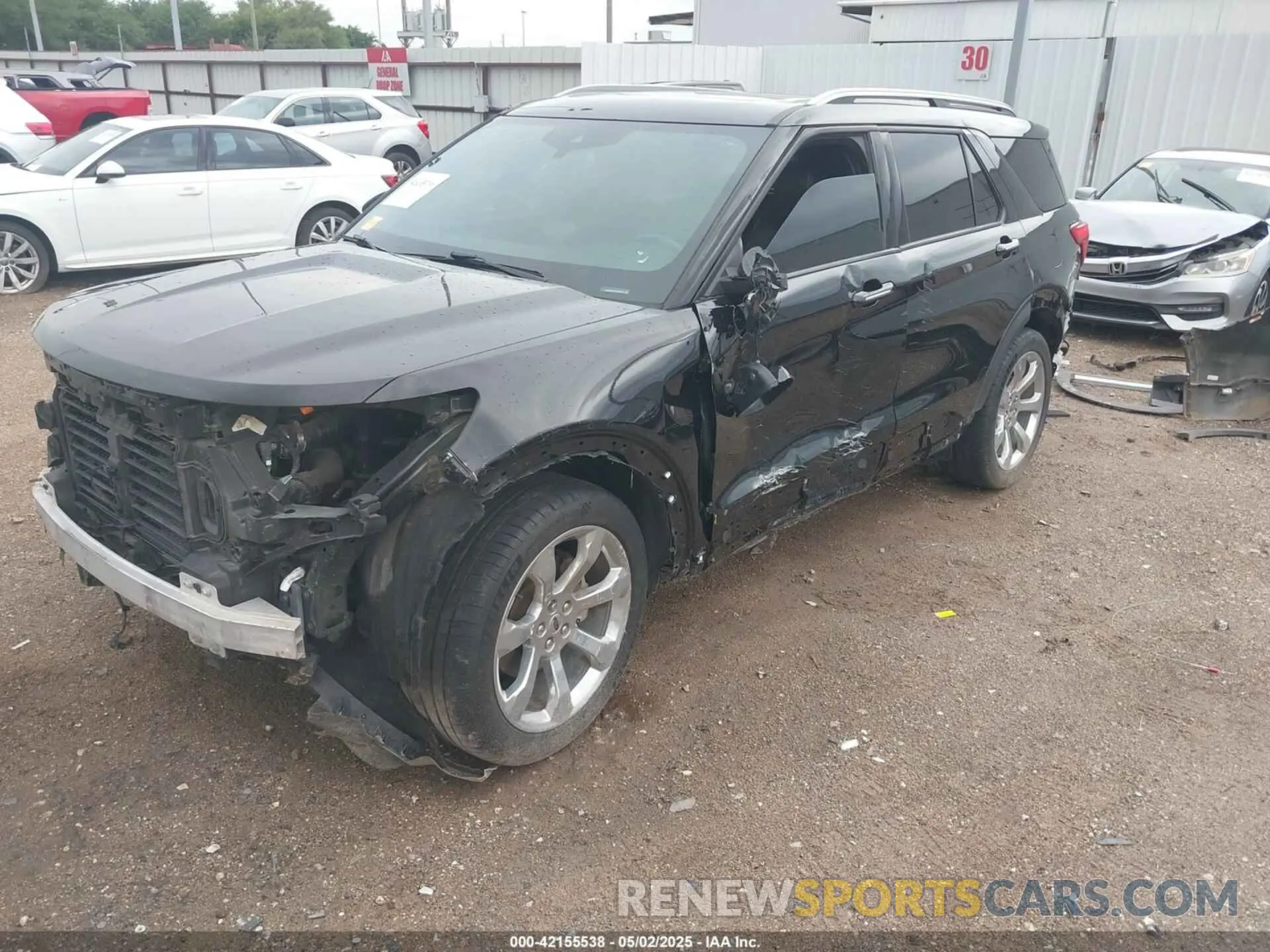 2 Photograph of a damaged car 1FM5K8HC6LGC89843 FORD EXPLORER 2020
