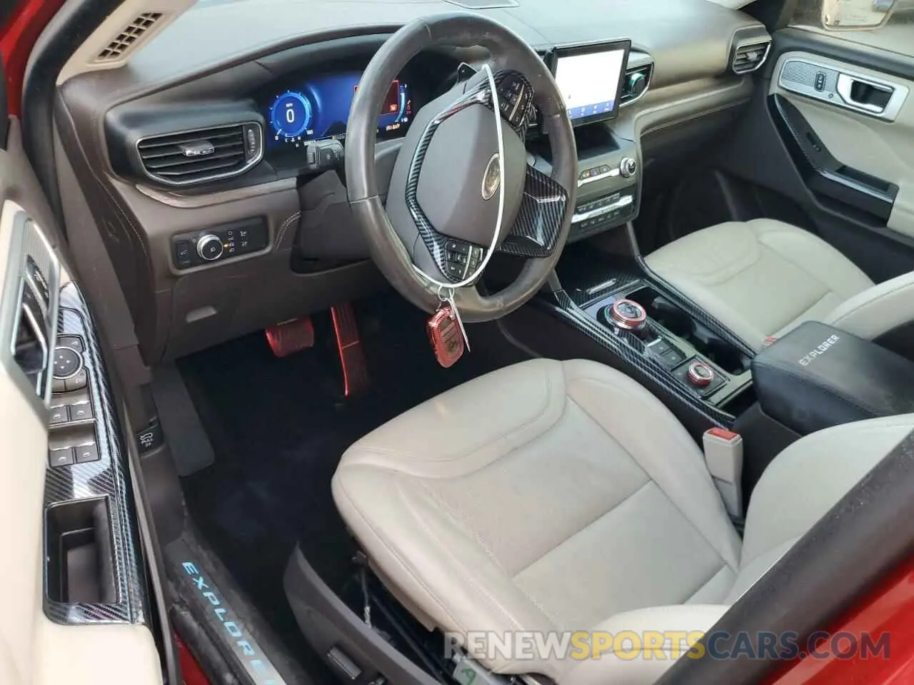 8 Фотография поврежденного автомобиля 1FM5K8HC7LGB80498 FORD EXPLORER 2020
