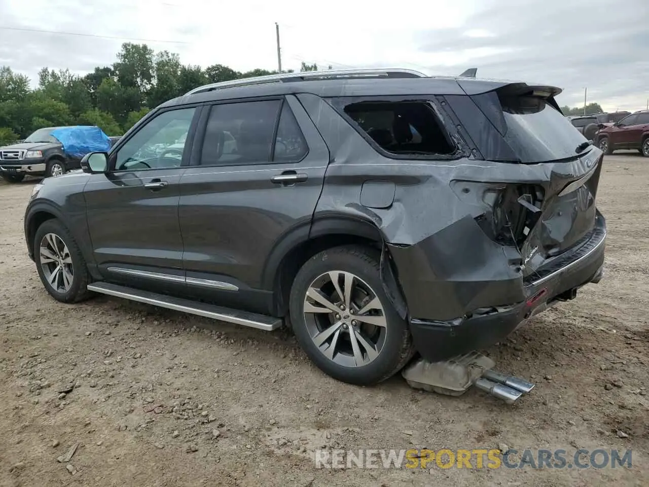 2 Photograph of a damaged car 1FM5K8HC8LGA90860 FORD EXPLORER 2020