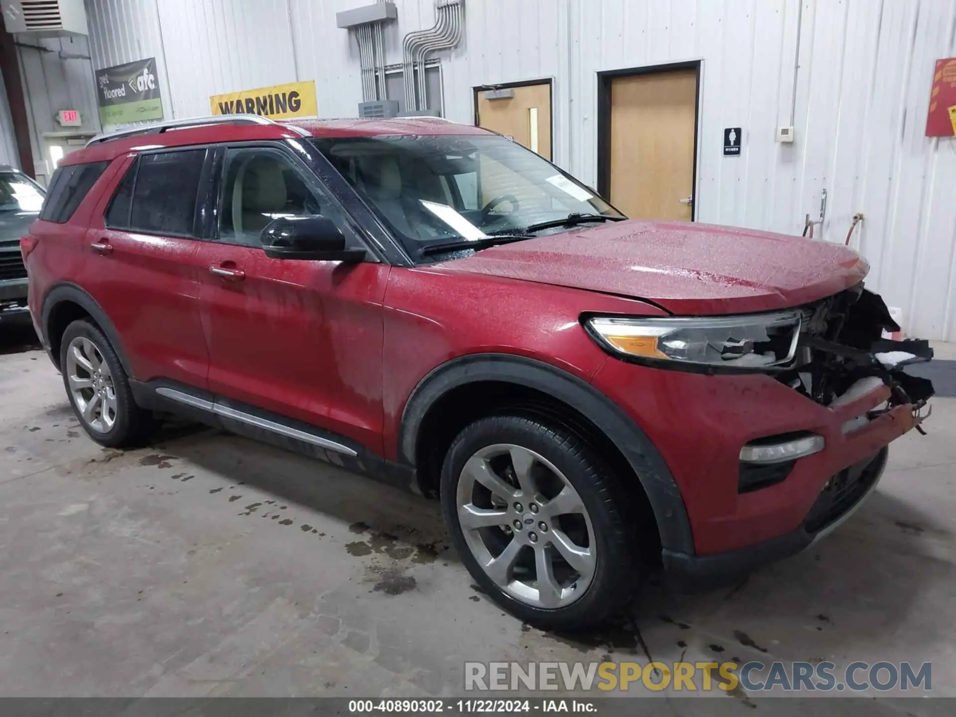 1 Photograph of a damaged car 1FM5K8HC8LGC91187 FORD EXPLORER 2020