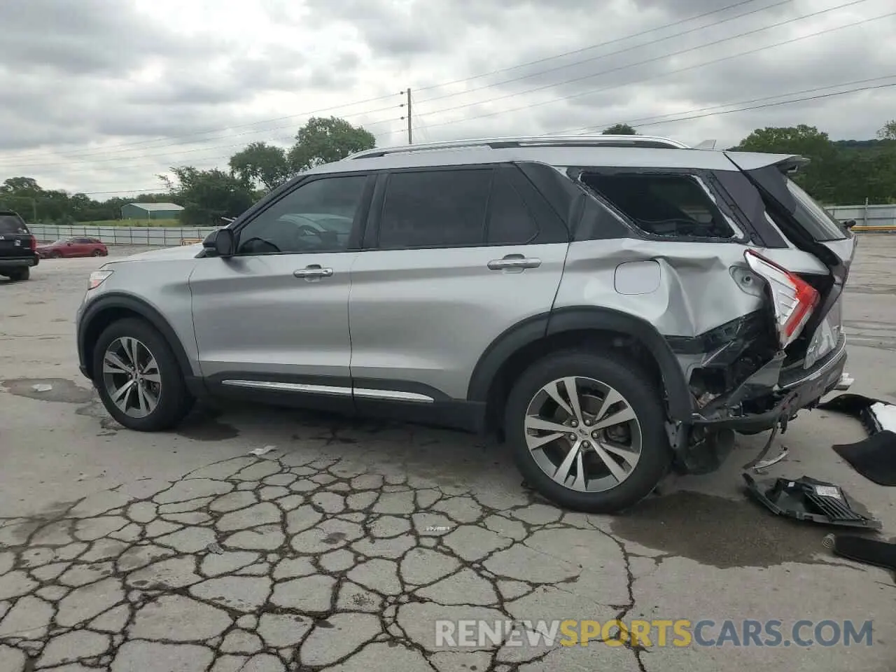 2 Photograph of a damaged car 1FM5K8HC9LGA43773 FORD EXPLORER 2020