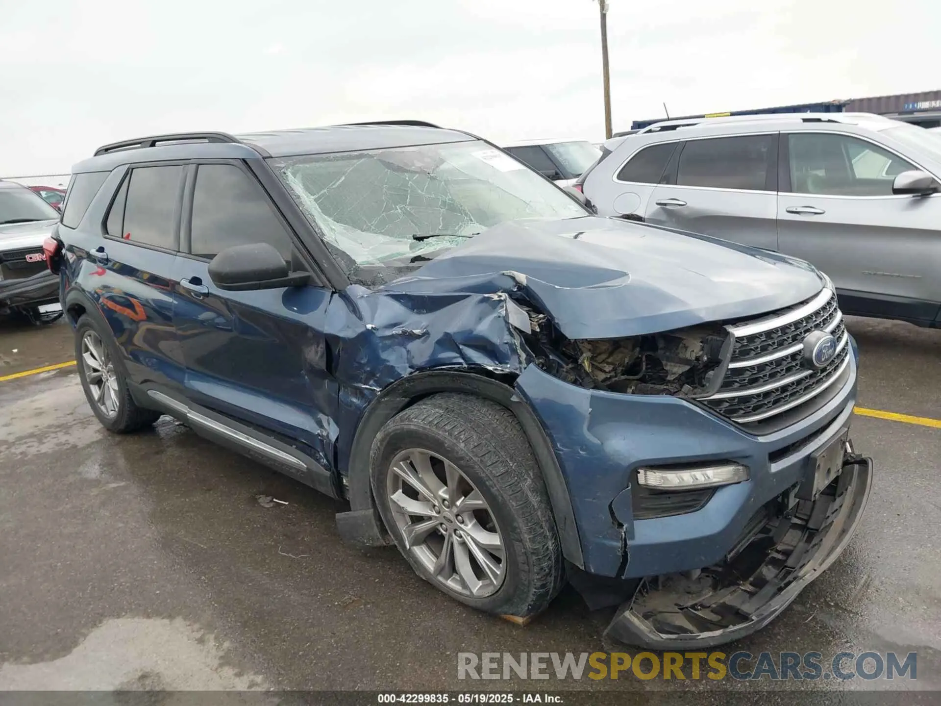 1 Photograph of a damaged car 1FMSK7DH0LGC45366 FORD EXPLORER 2020