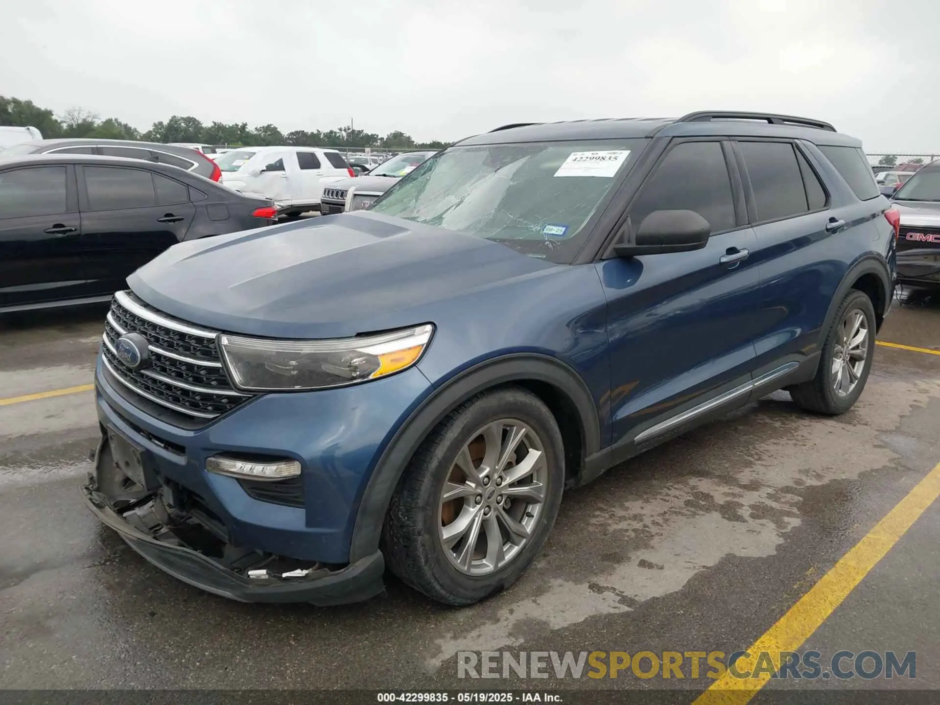 2 Photograph of a damaged car 1FMSK7DH0LGC45366 FORD EXPLORER 2020