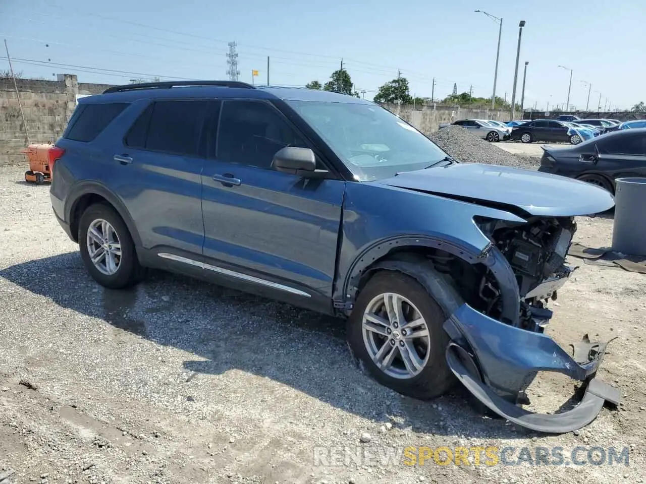 4 Фотография поврежденного автомобиля 1FMSK7DH2LGB63641 FORD EXPLORER 2020