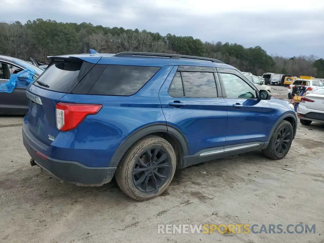3 Фотография поврежденного автомобиля 1FMSK7DH3LGB38411 FORD EXPLORER 2020