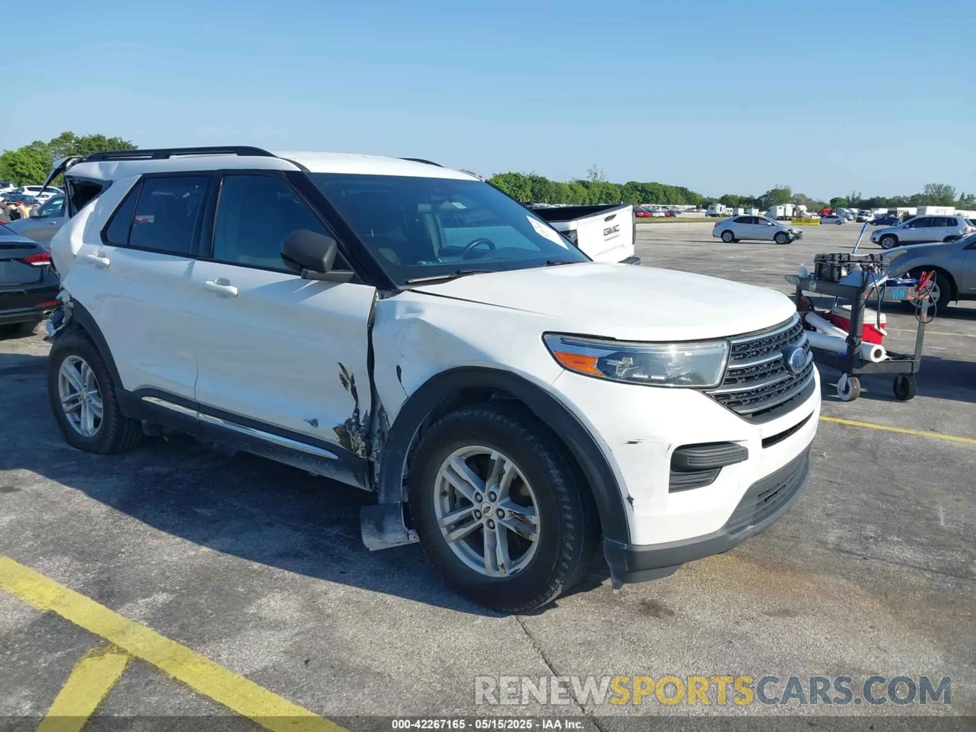 1 Photograph of a damaged car 1FMSK7DH5LGA89017 FORD EXPLORER 2020