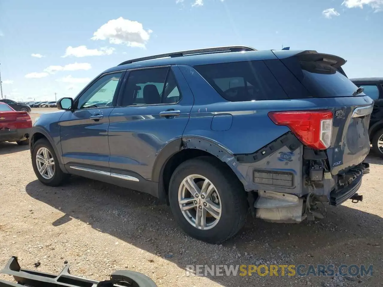 2 Фотография поврежденного автомобиля 1FMSK7DH5LGB92972 FORD EXPLORER 2020