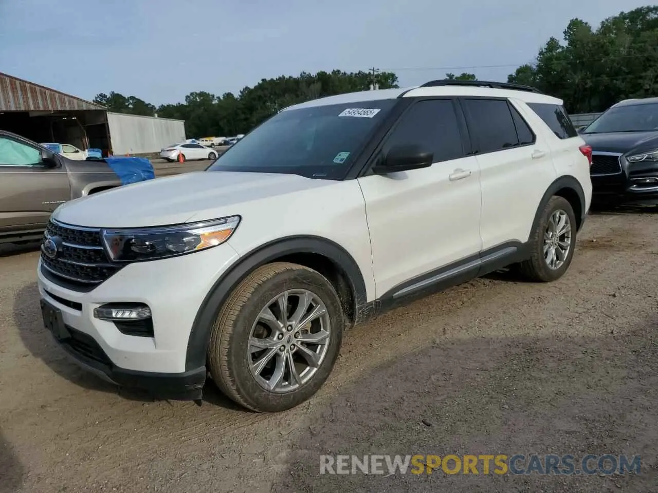1 Photograph of a damaged car 1FMSK7DHXLGA58510 FORD EXPLORER 2020