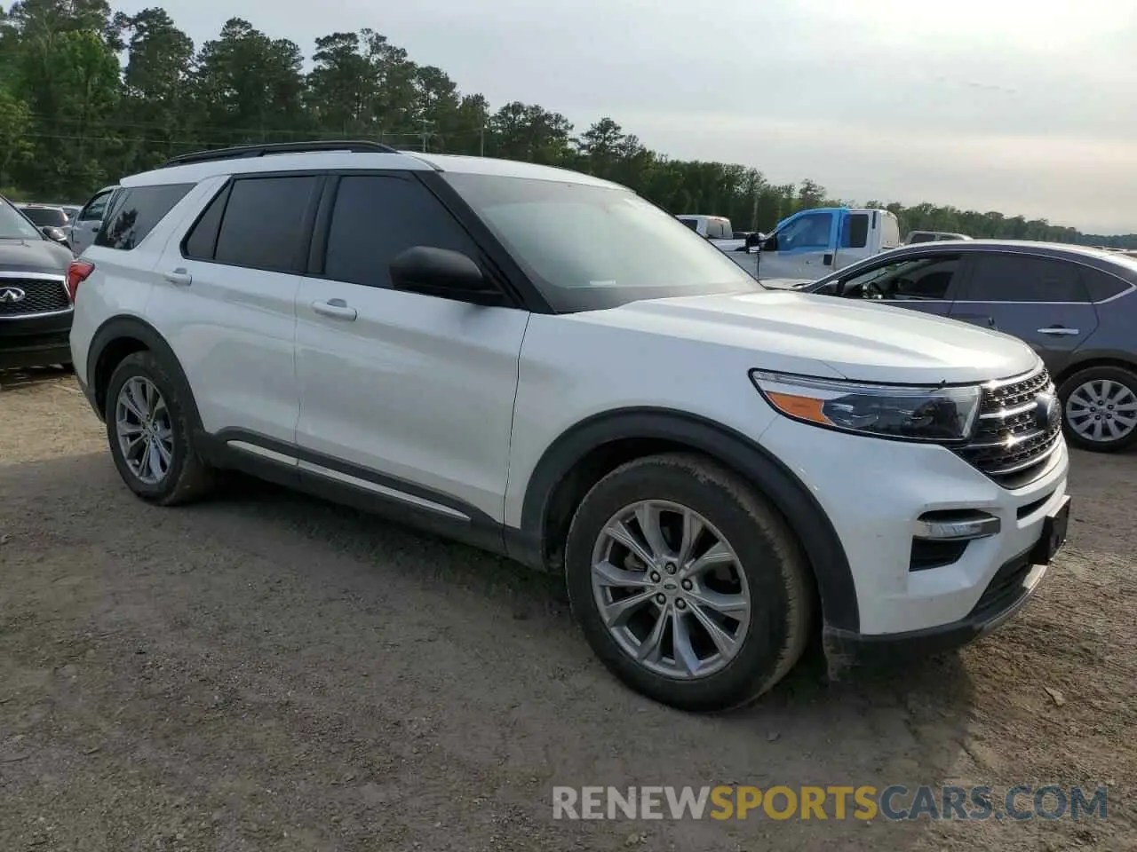 4 Photograph of a damaged car 1FMSK7DHXLGA58510 FORD EXPLORER 2020