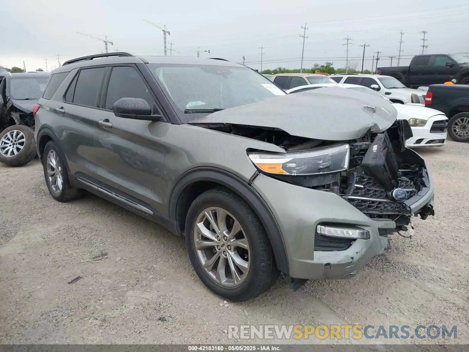 1 Photograph of a damaged car 1FMSK7DHXLGC27795 FORD EXPLORER 2020