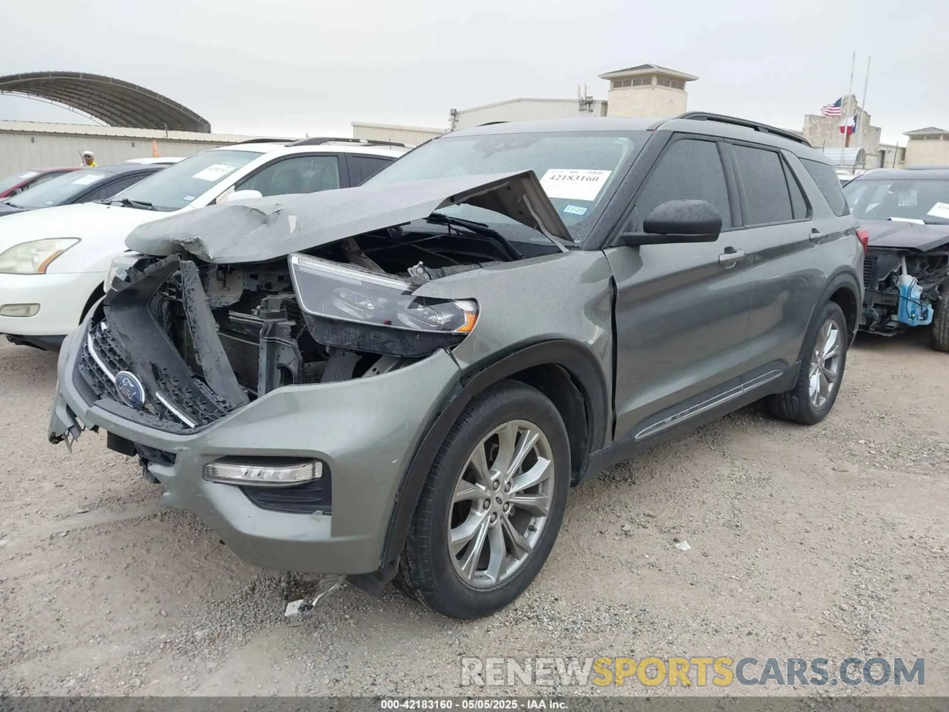 2 Photograph of a damaged car 1FMSK7DHXLGC27795 FORD EXPLORER 2020