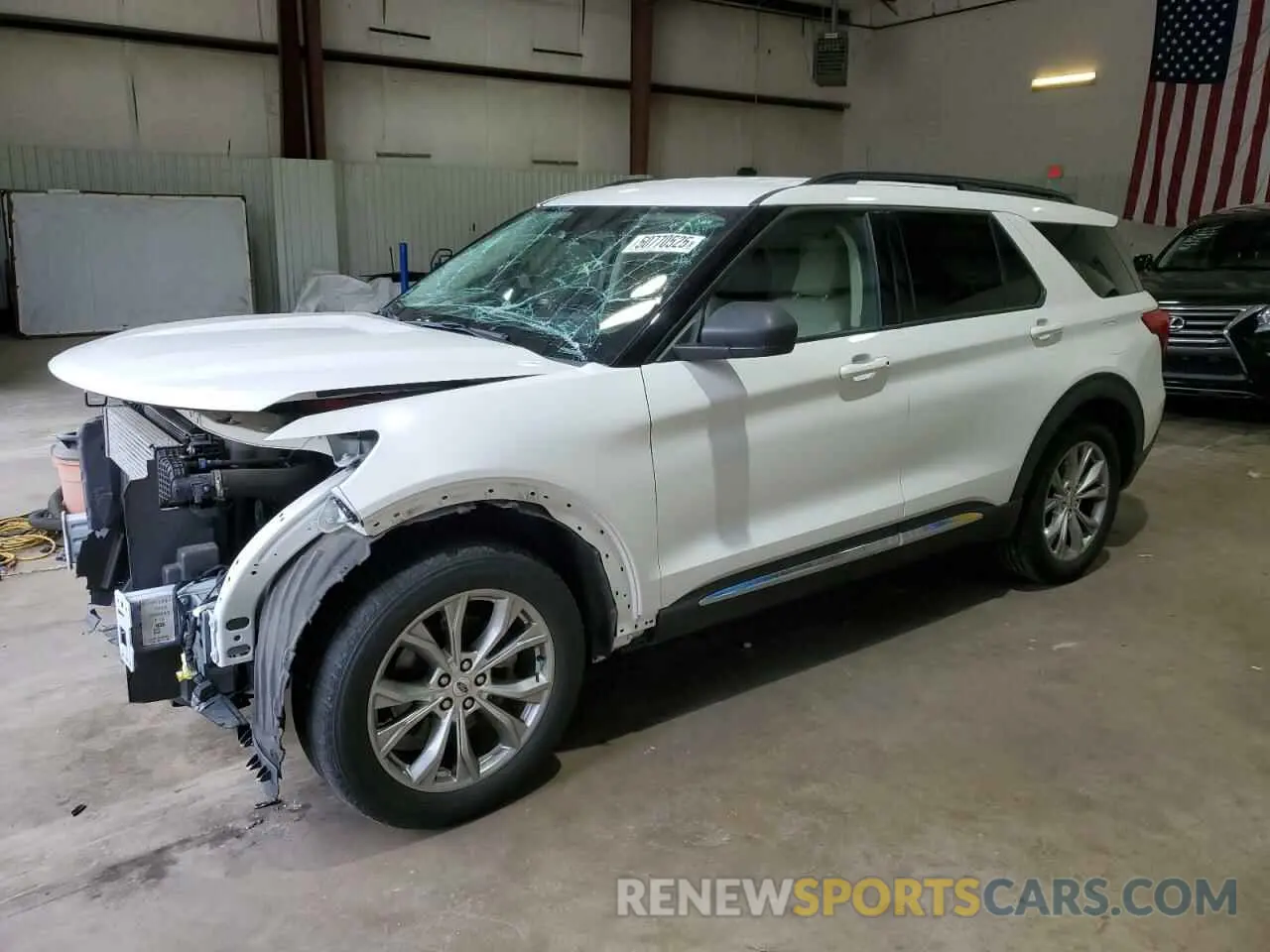 1 Photograph of a damaged car 1FMSK7DHXLGC74728 FORD EXPLORER 2020