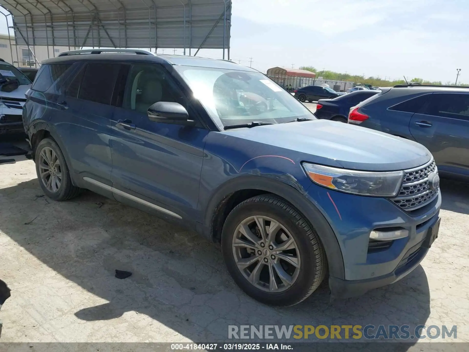 1 Photograph of a damaged car 1FMSK7FH2LGA05748 FORD EXPLORER 2020