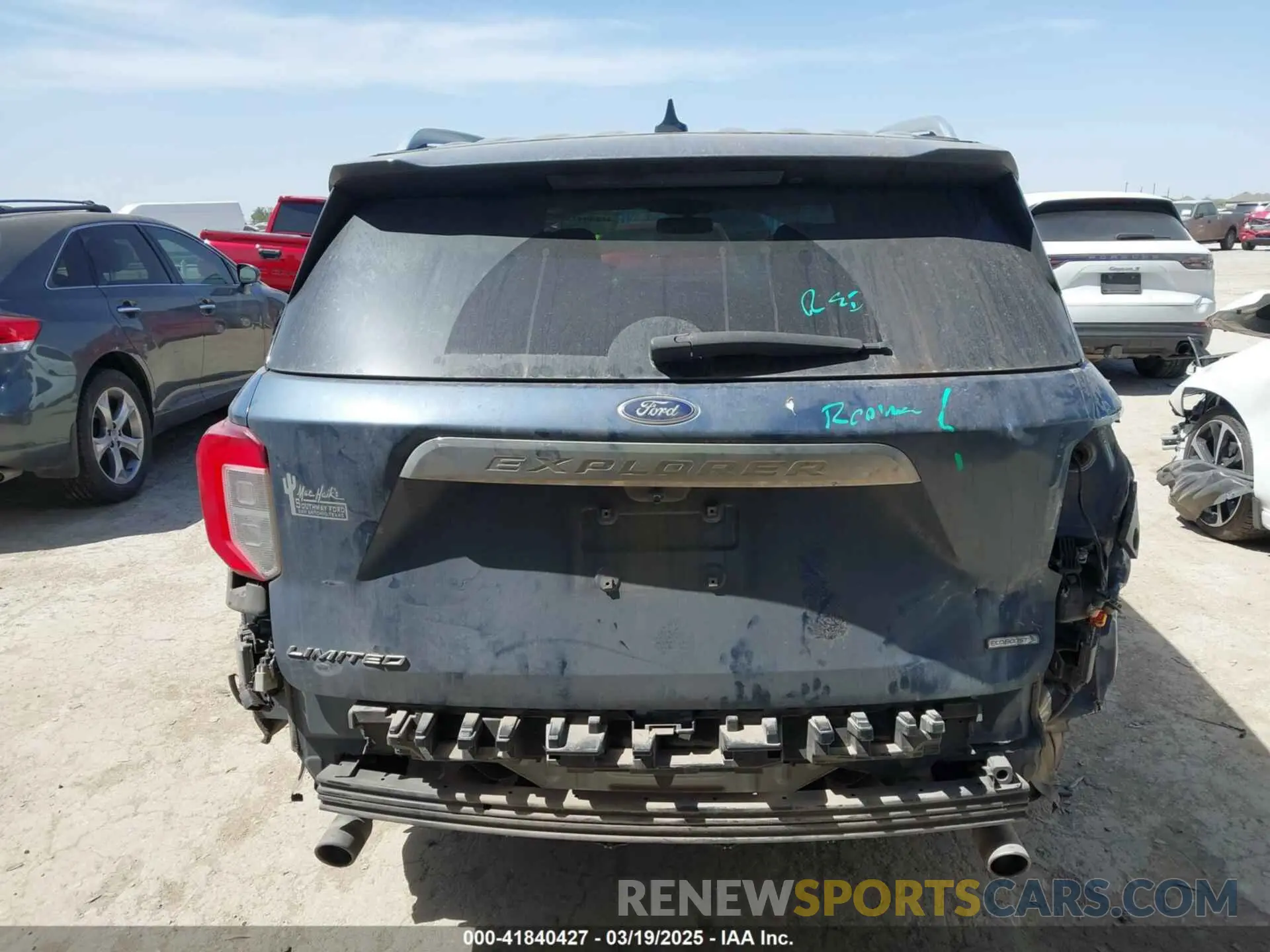 16 Photograph of a damaged car 1FMSK7FH2LGA05748 FORD EXPLORER 2020