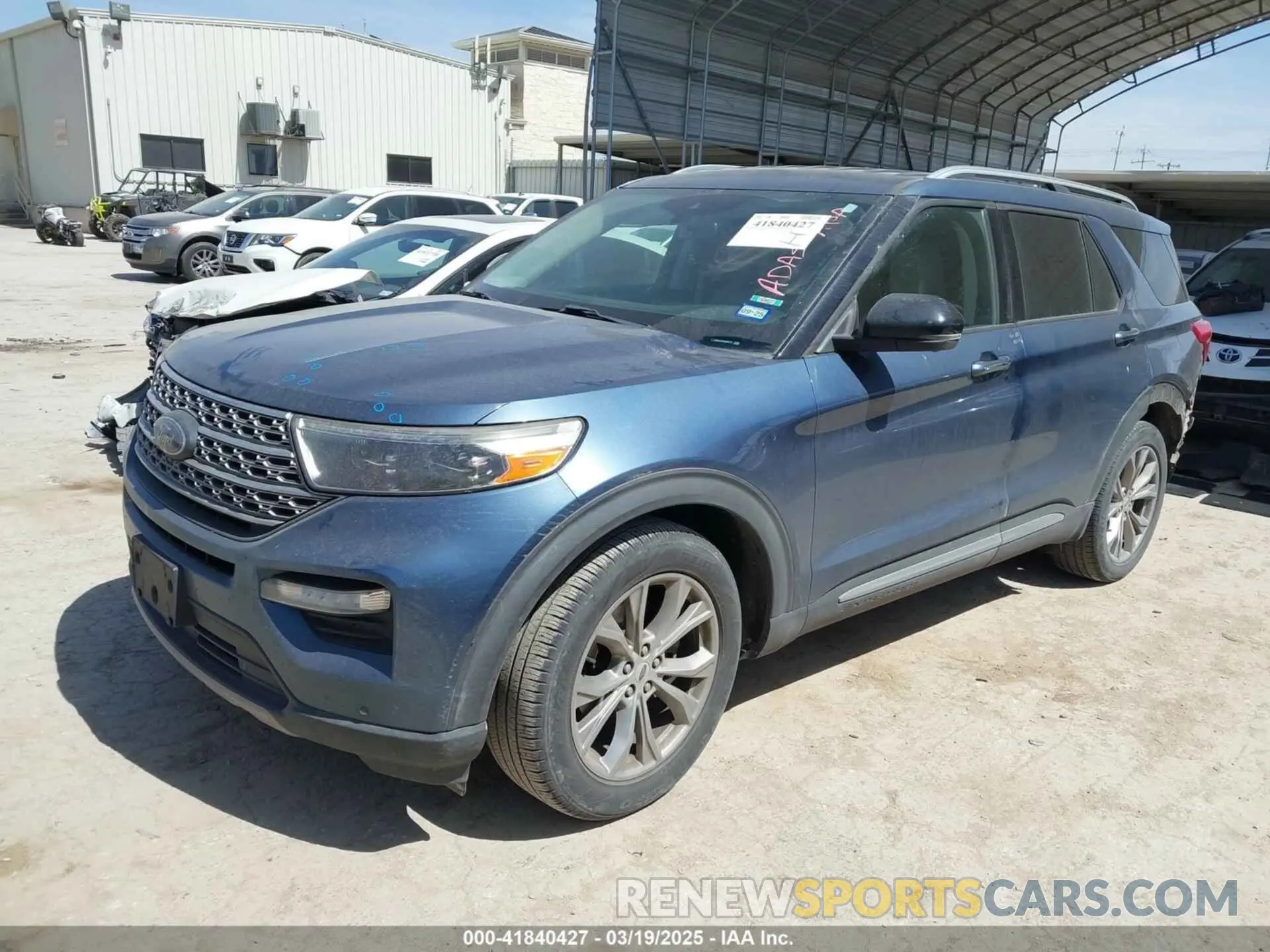 2 Photograph of a damaged car 1FMSK7FH2LGA05748 FORD EXPLORER 2020
