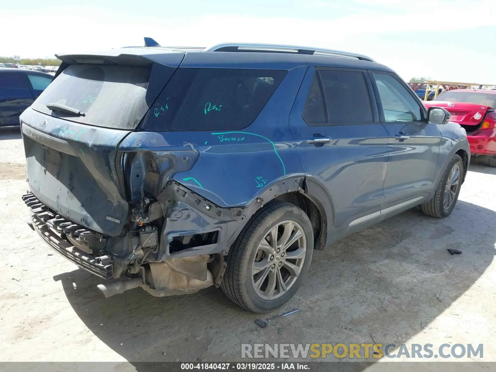 4 Photograph of a damaged car 1FMSK7FH2LGA05748 FORD EXPLORER 2020
