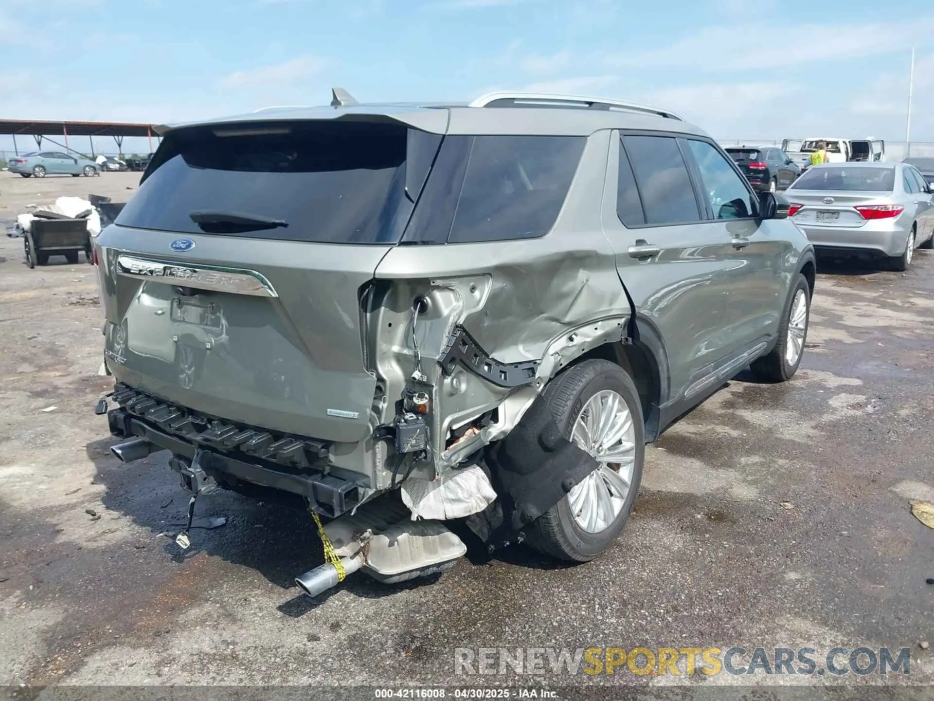 4 Фотография поврежденного автомобиля 1FMSK7FH7LGA27342 FORD EXPLORER 2020
