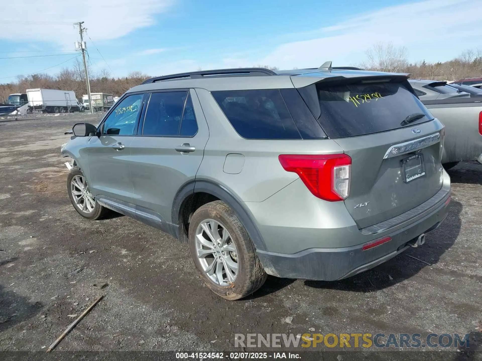 3 Фотография поврежденного автомобиля 1FMSK8DH0LGB90584 FORD EXPLORER 2020