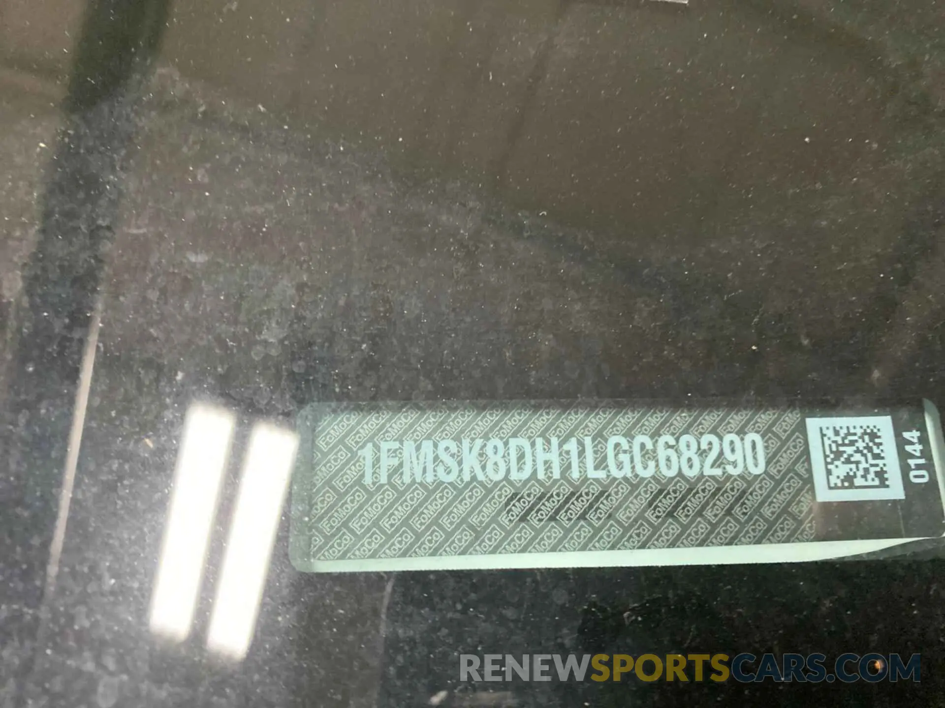 6 Photograph of a damaged car 1FMSK8DH1LGC68290 FORD EXPLORER 2020
