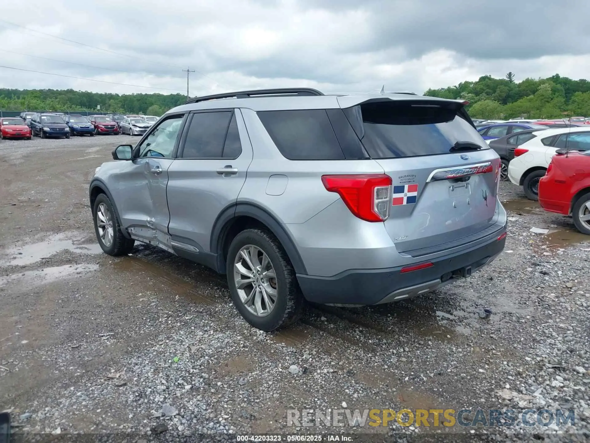 3 Фотография поврежденного автомобиля 1FMSK8DH2LGA42291 FORD EXPLORER 2020