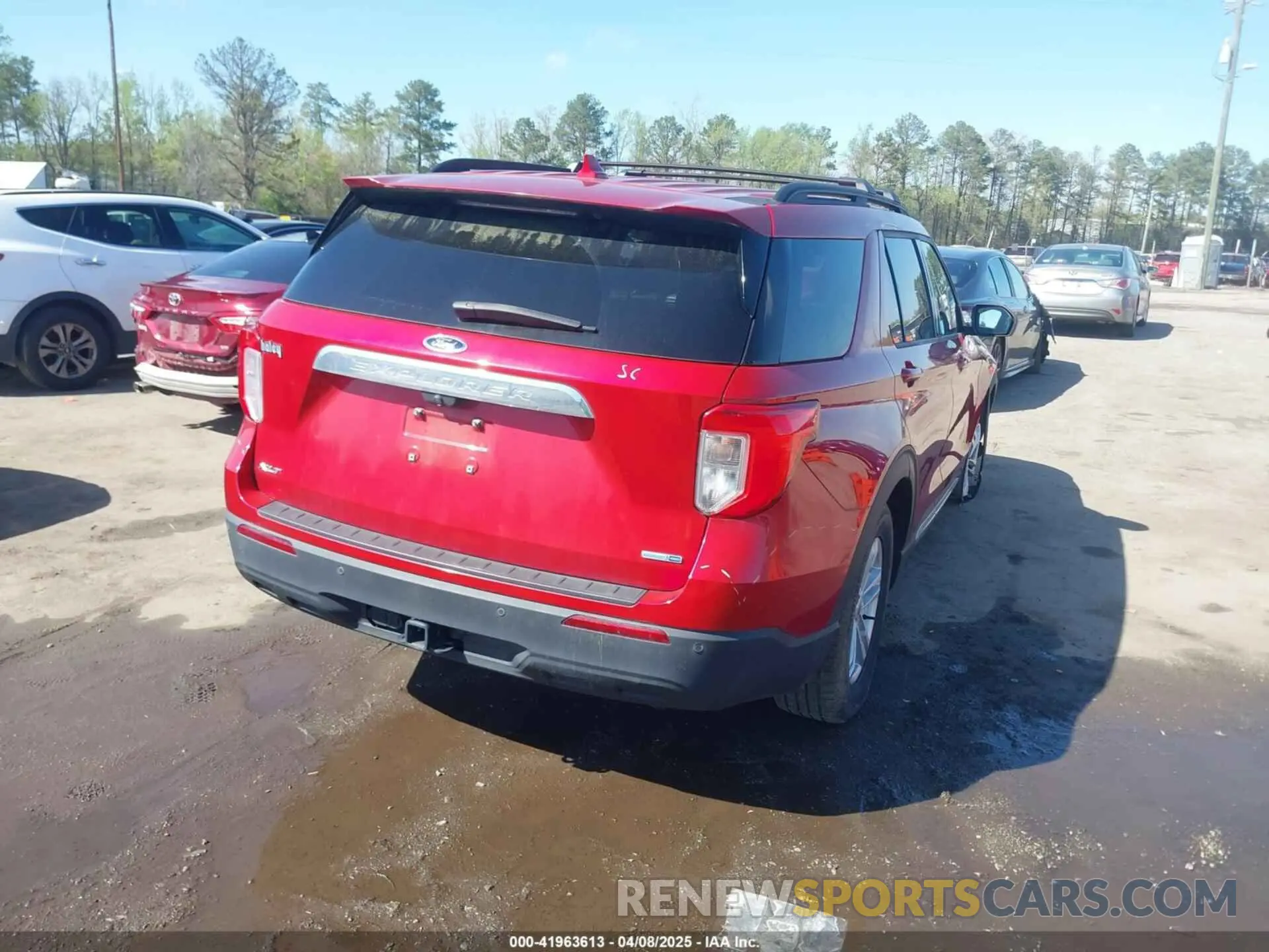 4 Фотография поврежденного автомобиля 1FMSK8DH4LGA35407 FORD EXPLORER 2020