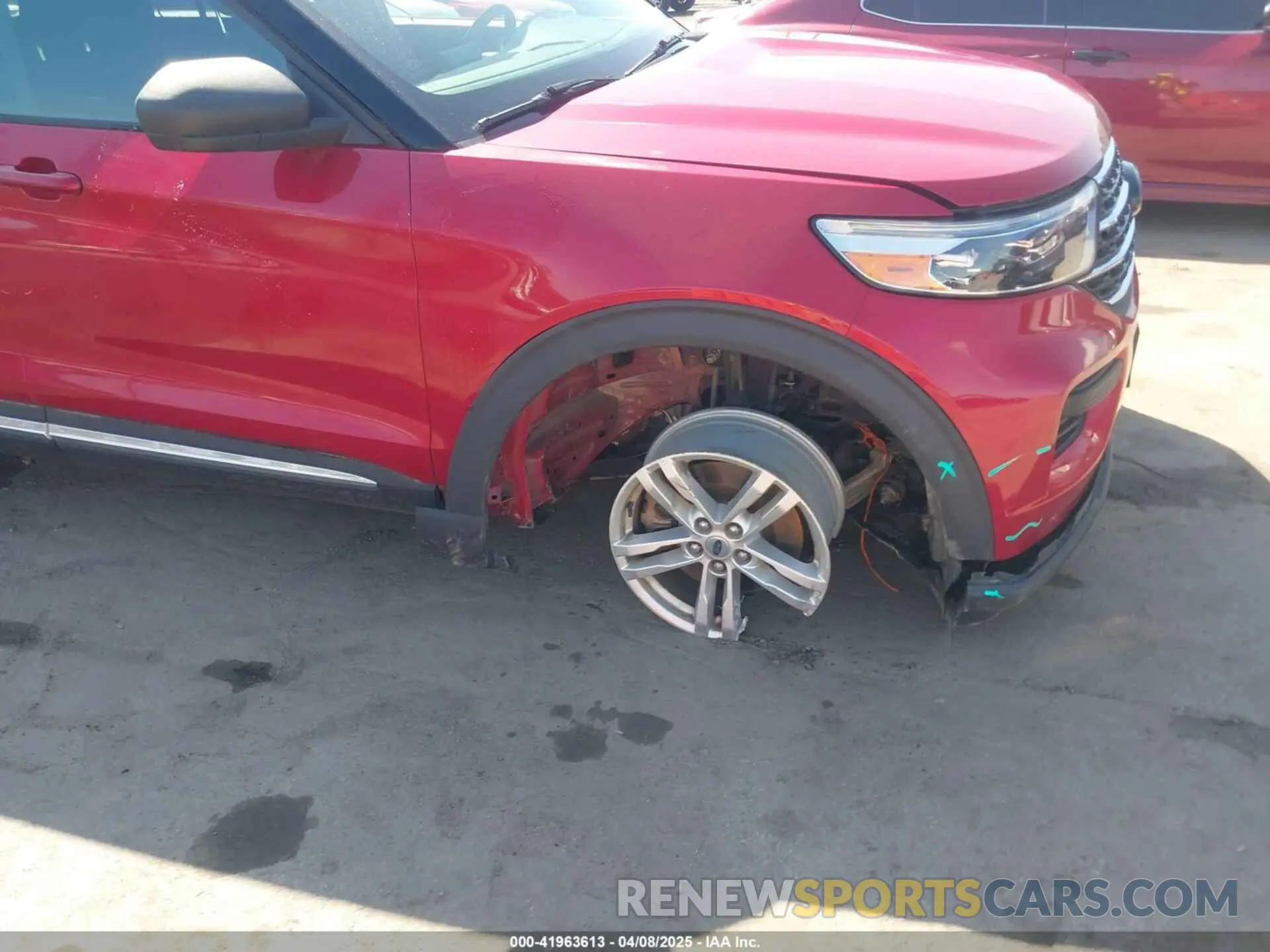 6 Фотография поврежденного автомобиля 1FMSK8DH4LGA35407 FORD EXPLORER 2020