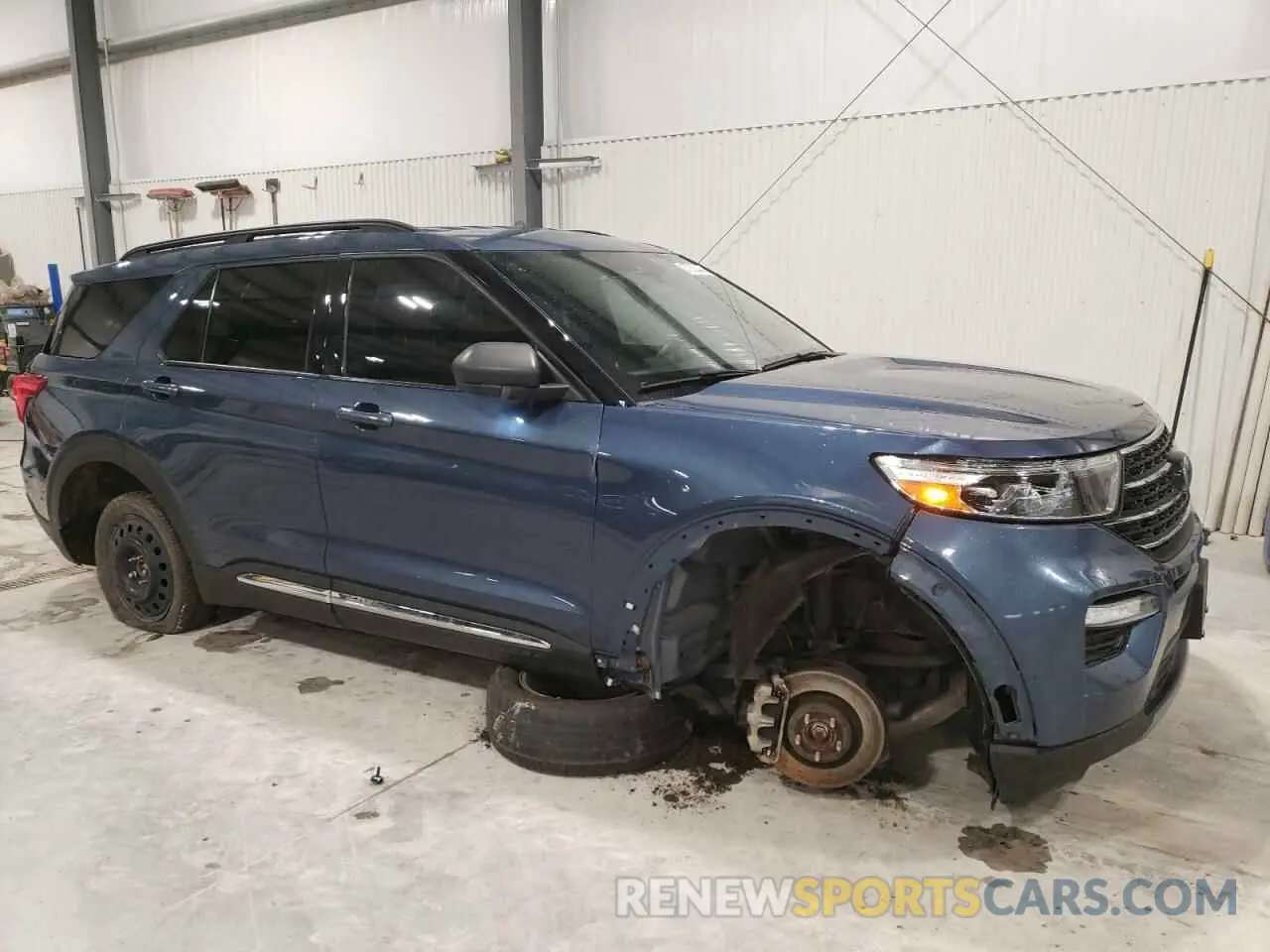 4 Фотография поврежденного автомобиля 1FMSK8DH4LGB52548 FORD EXPLORER 2020
