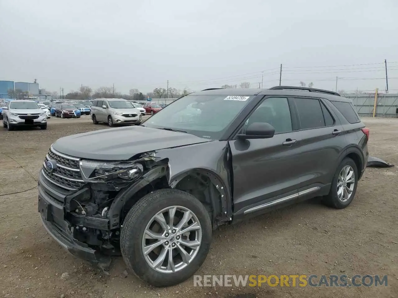 1 Photograph of a damaged car 1FMSK8DH4LGB63954 FORD EXPLORER 2020