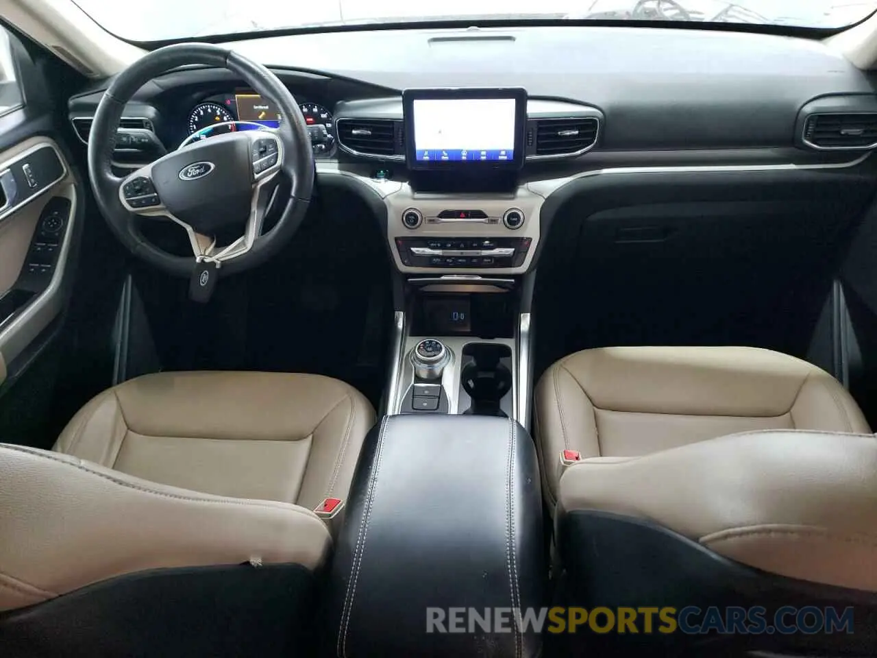 8 Фотография поврежденного автомобиля 1FMSK8DH4LGC58191 FORD EXPLORER 2020