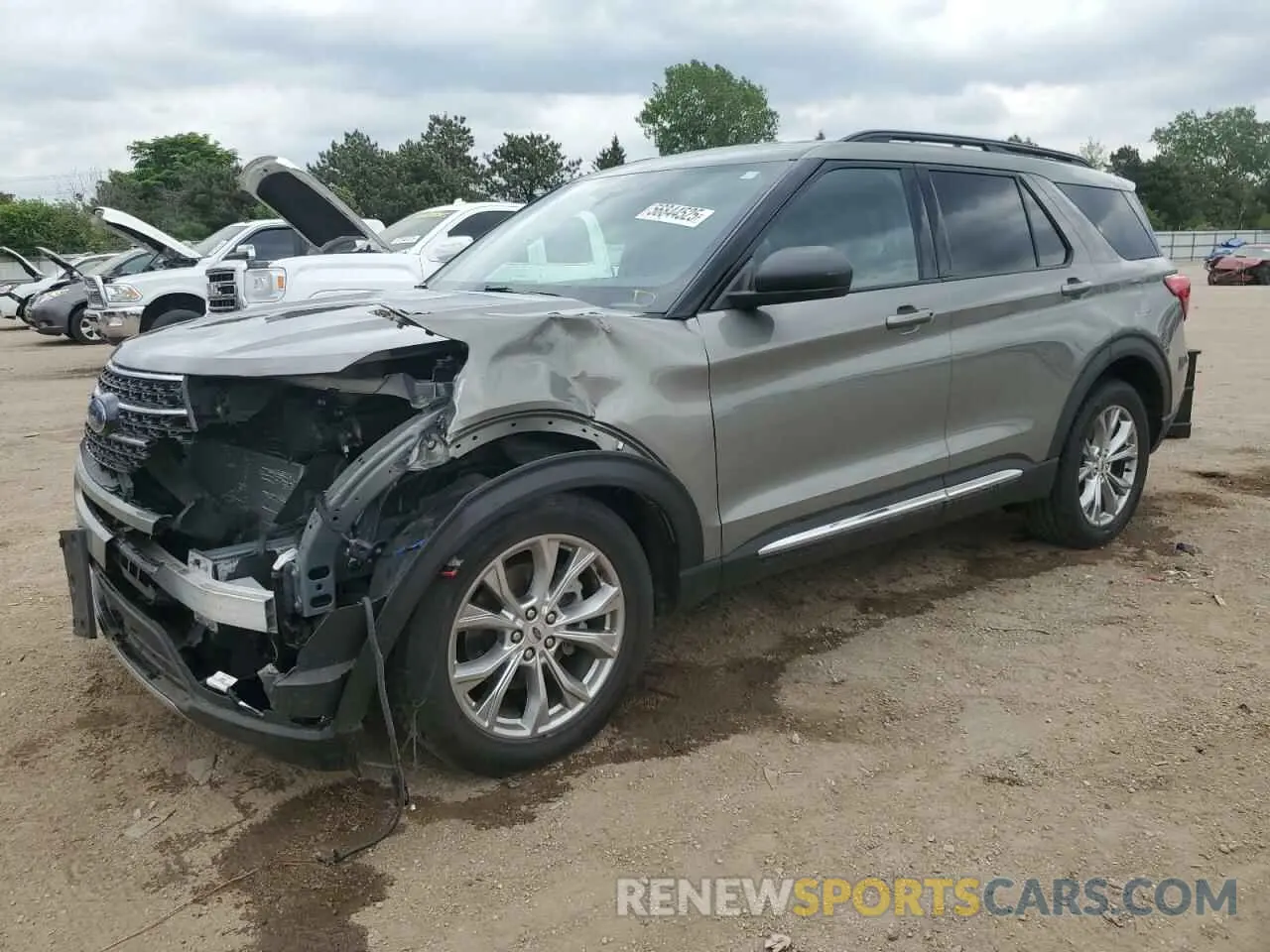 1 Photograph of a damaged car 1FMSK8DH5LGA30457 FORD EXPLORER 2020