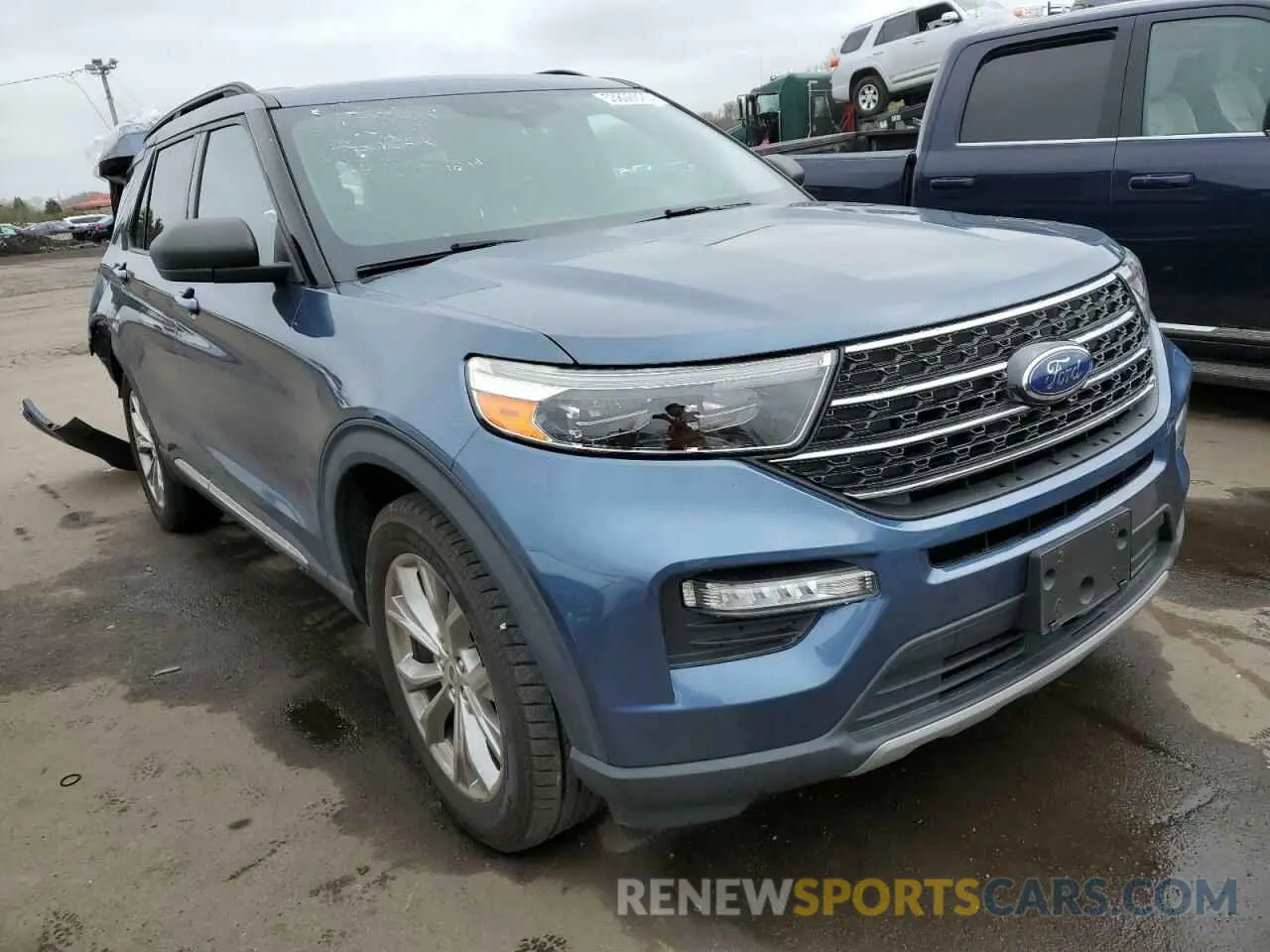 4 Фотография поврежденного автомобиля 1FMSK8DH6LGA42861 FORD EXPLORER 2020