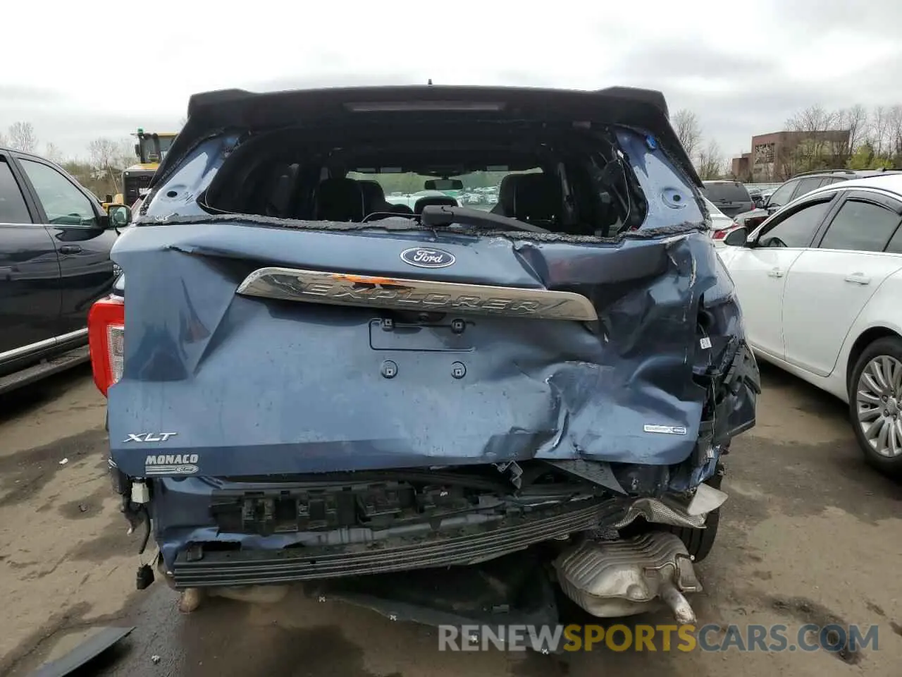 6 Фотография поврежденного автомобиля 1FMSK8DH6LGA42861 FORD EXPLORER 2020