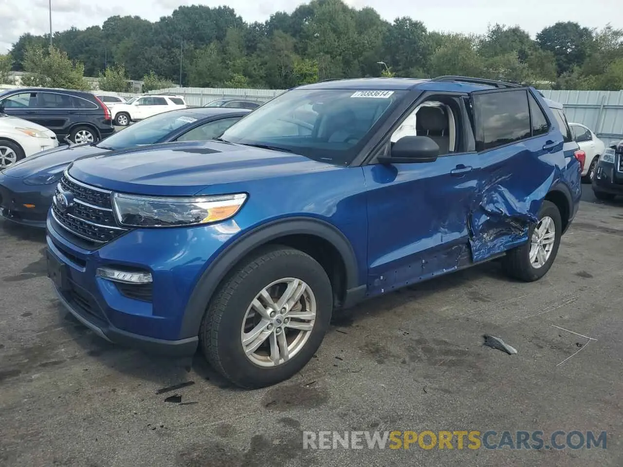 1 Photograph of a damaged car 1FMSK8DH6LGA87119 FORD EXPLORER 2020