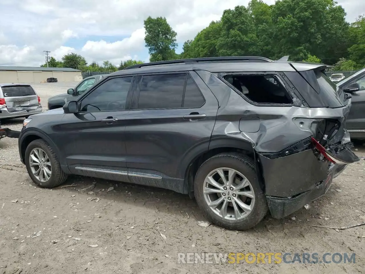 2 Фотография поврежденного автомобиля 1FMSK8DH6LGB38442 FORD EXPLORER 2020