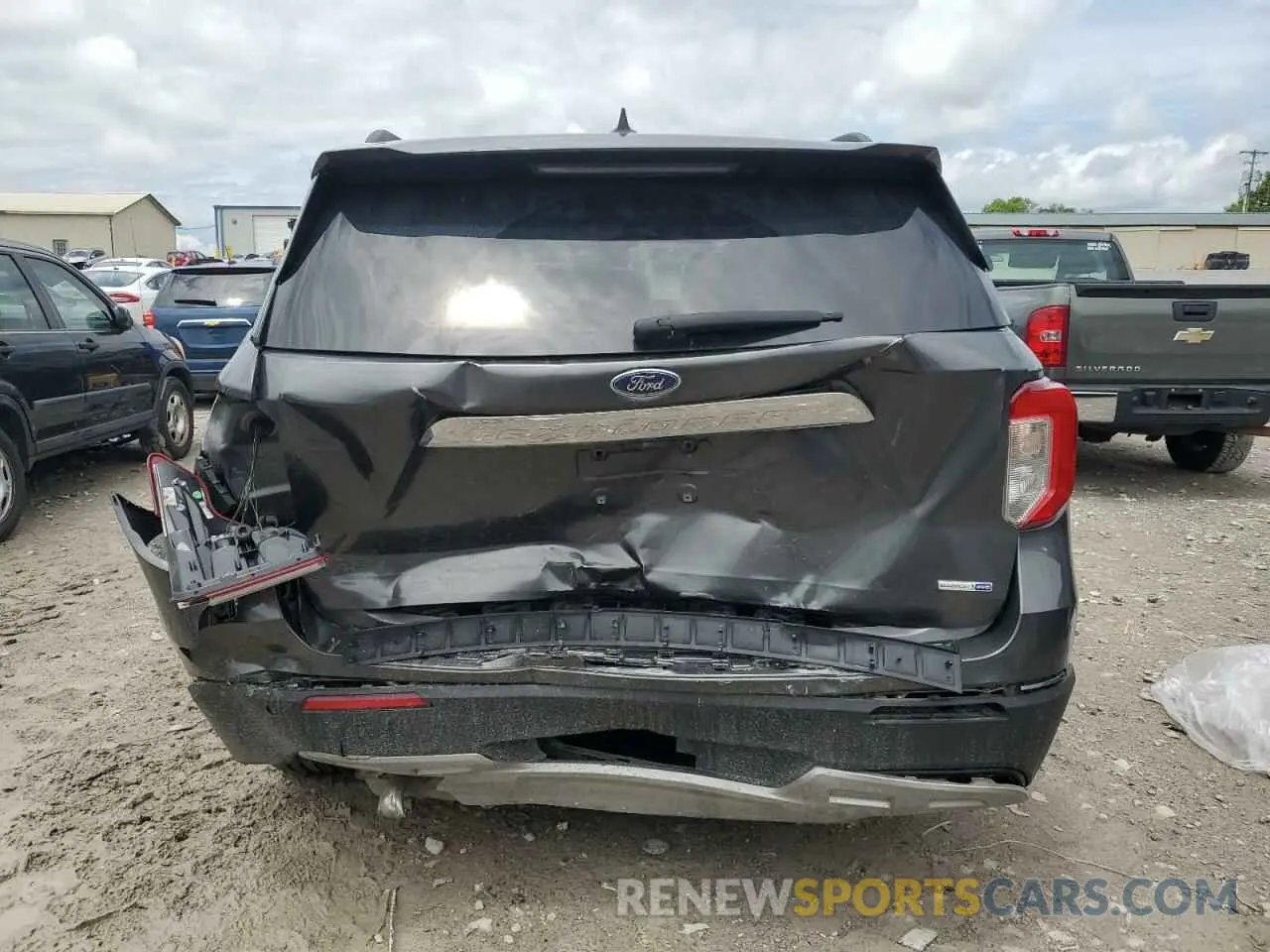 6 Фотография поврежденного автомобиля 1FMSK8DH6LGB38442 FORD EXPLORER 2020