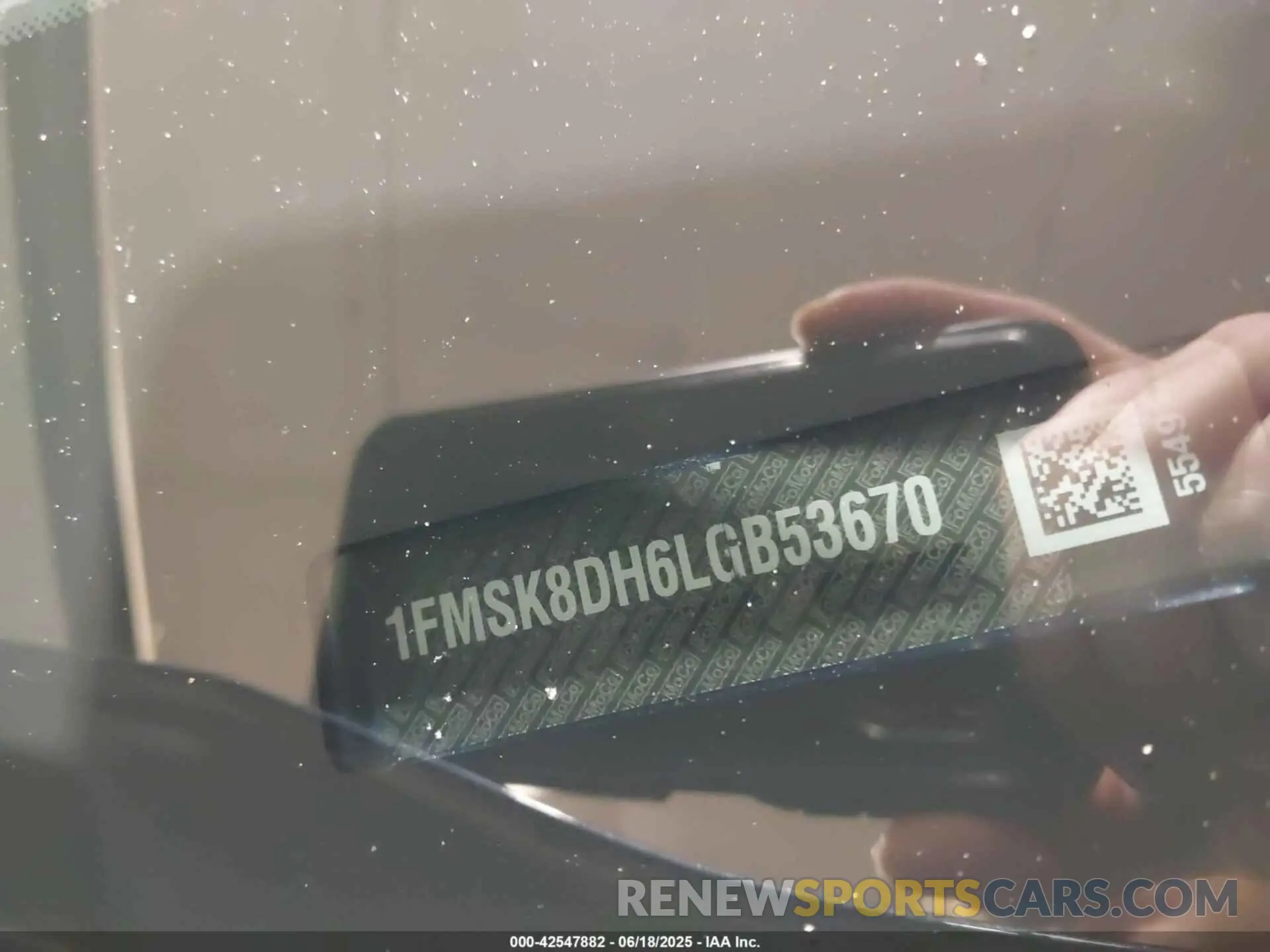 9 Photograph of a damaged car 1FMSK8DH6LGB53670 FORD EXPLORER 2020